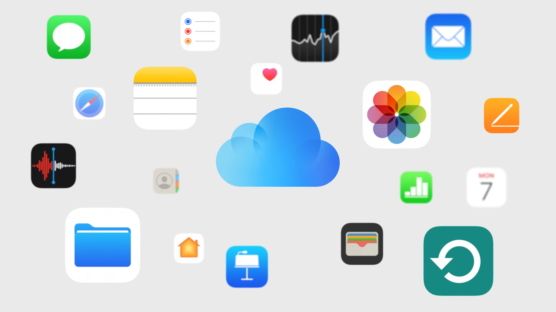icloud app icons