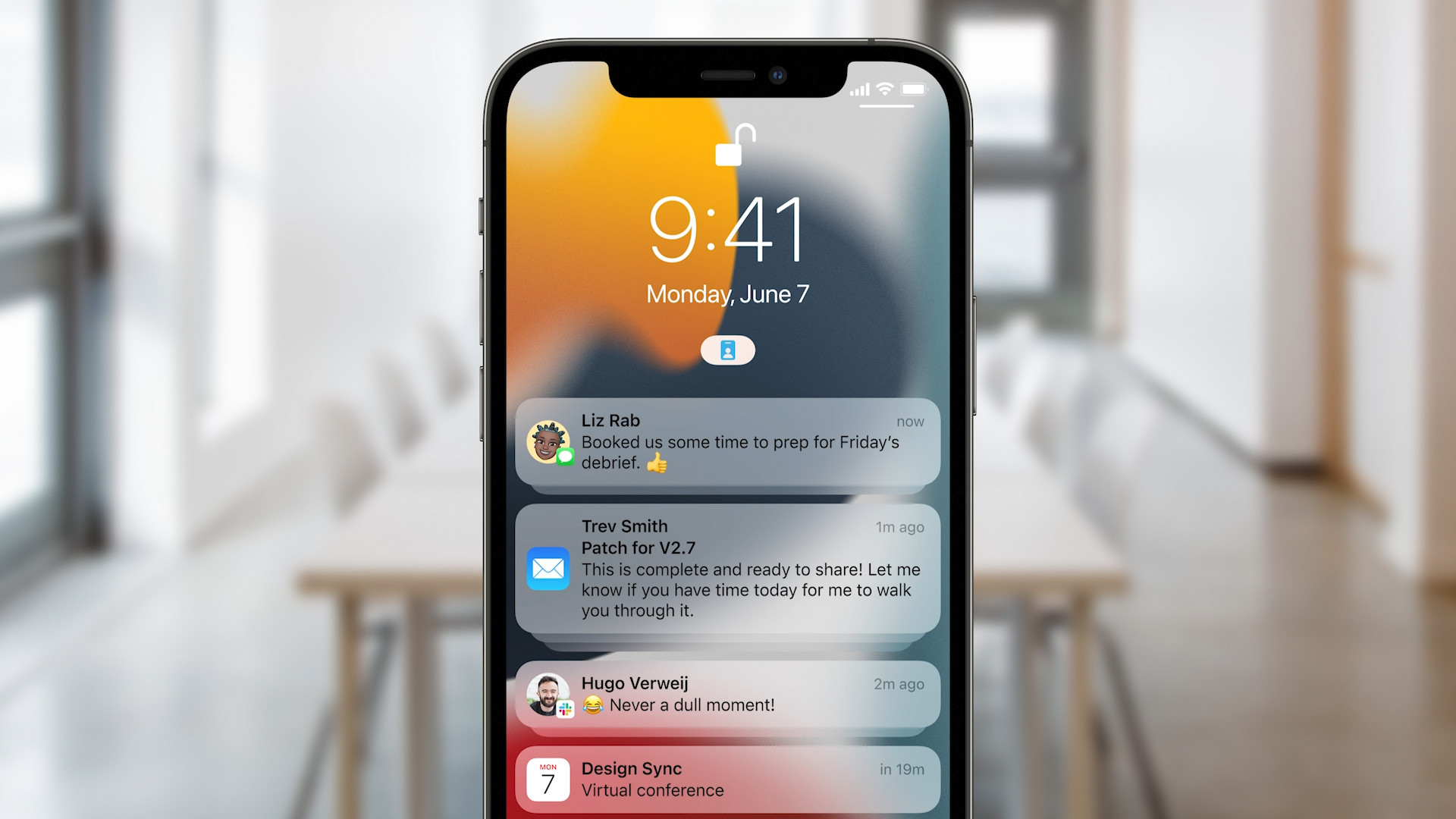 iphone lock screen notifications