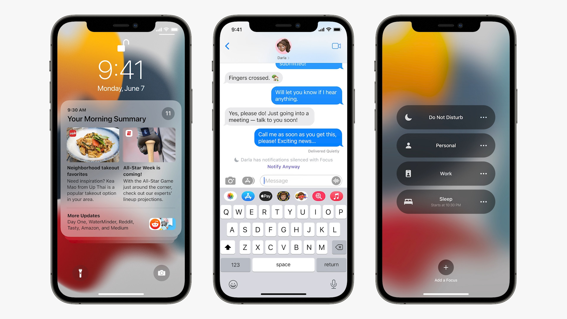 iphone notifications and messages