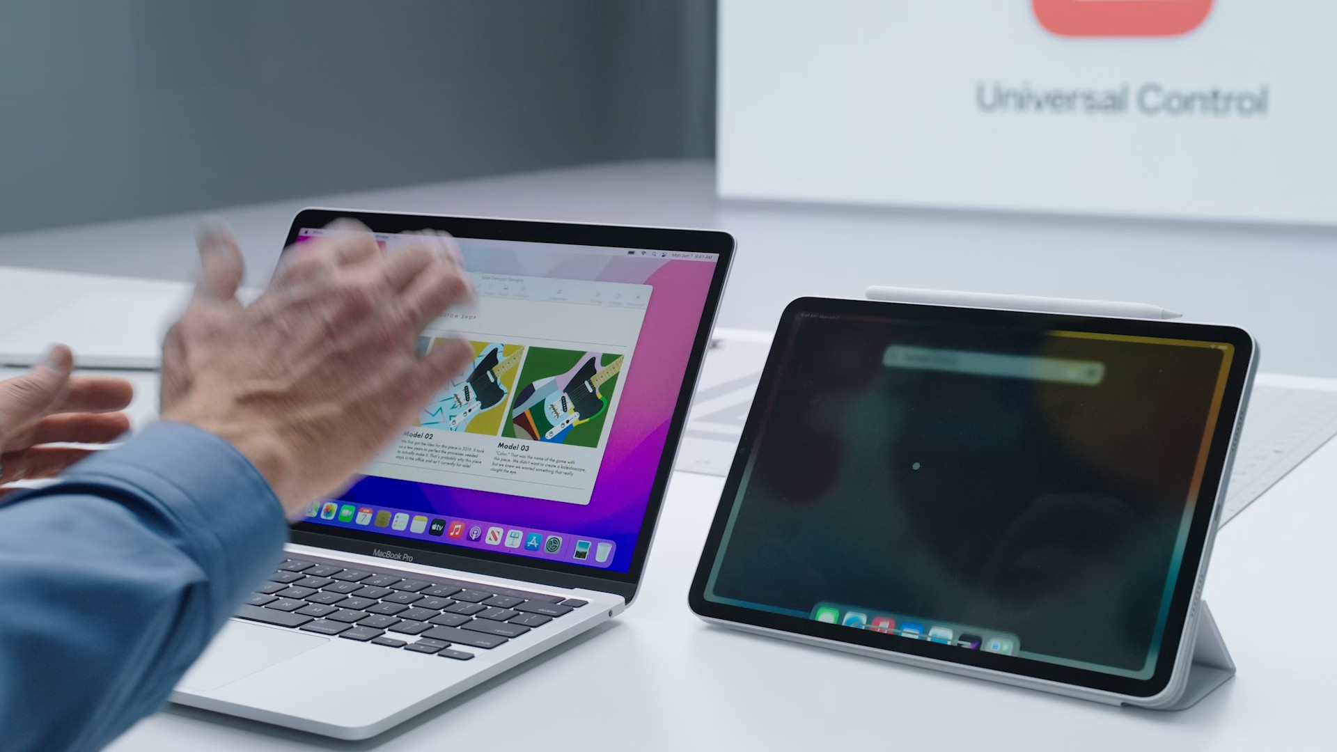 macbook ipad screen off