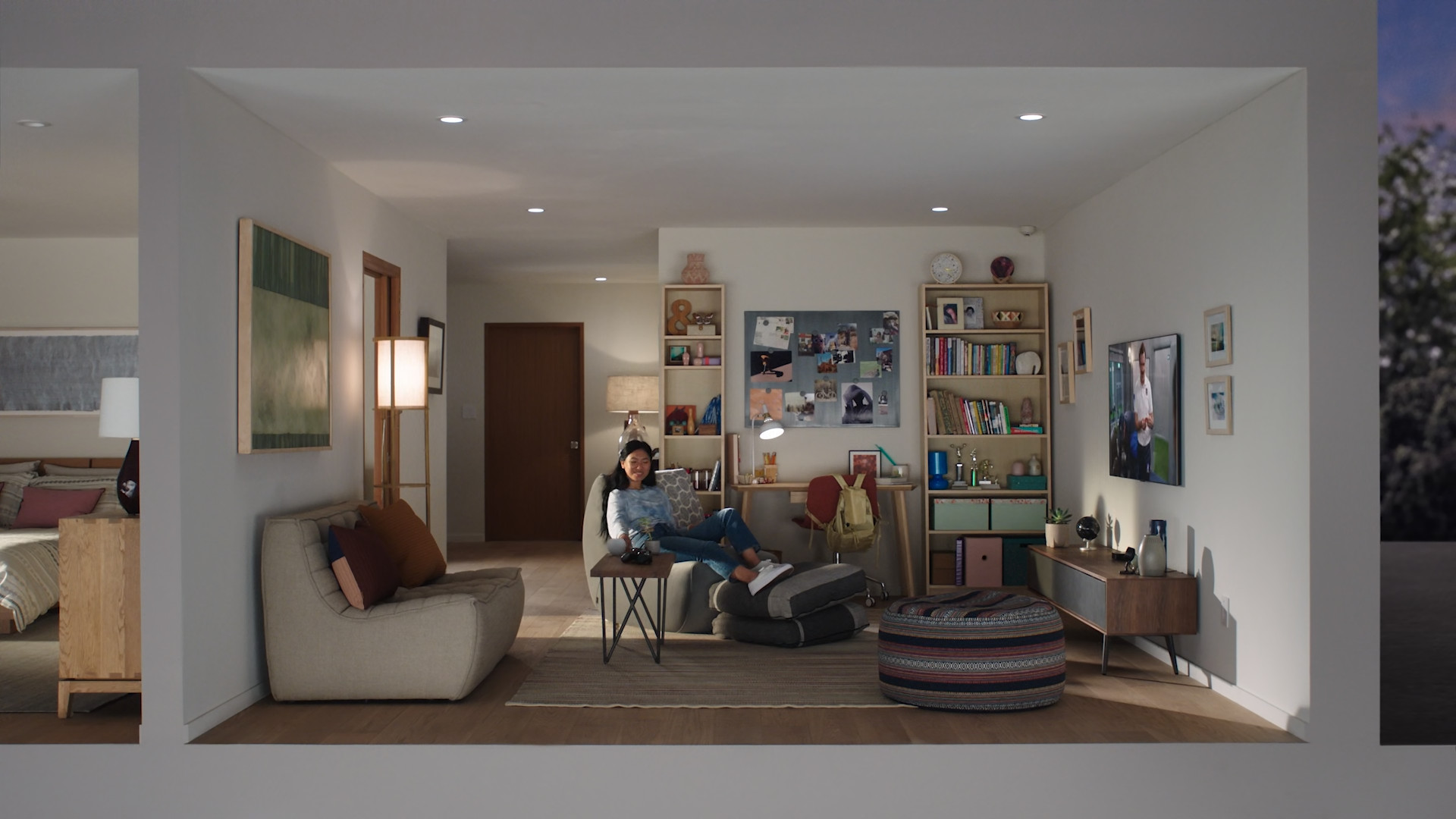 modern living room interior