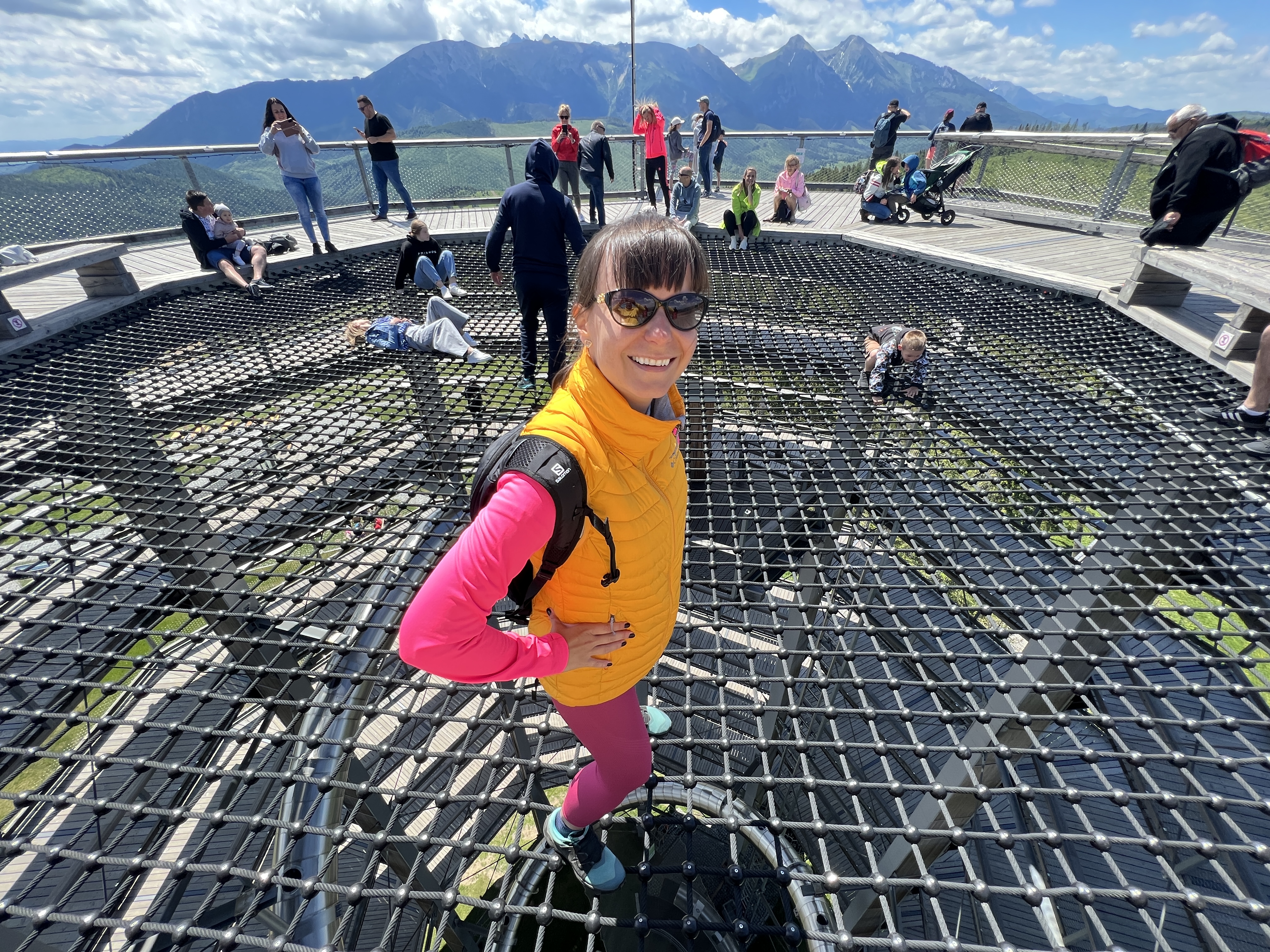 observation deck people