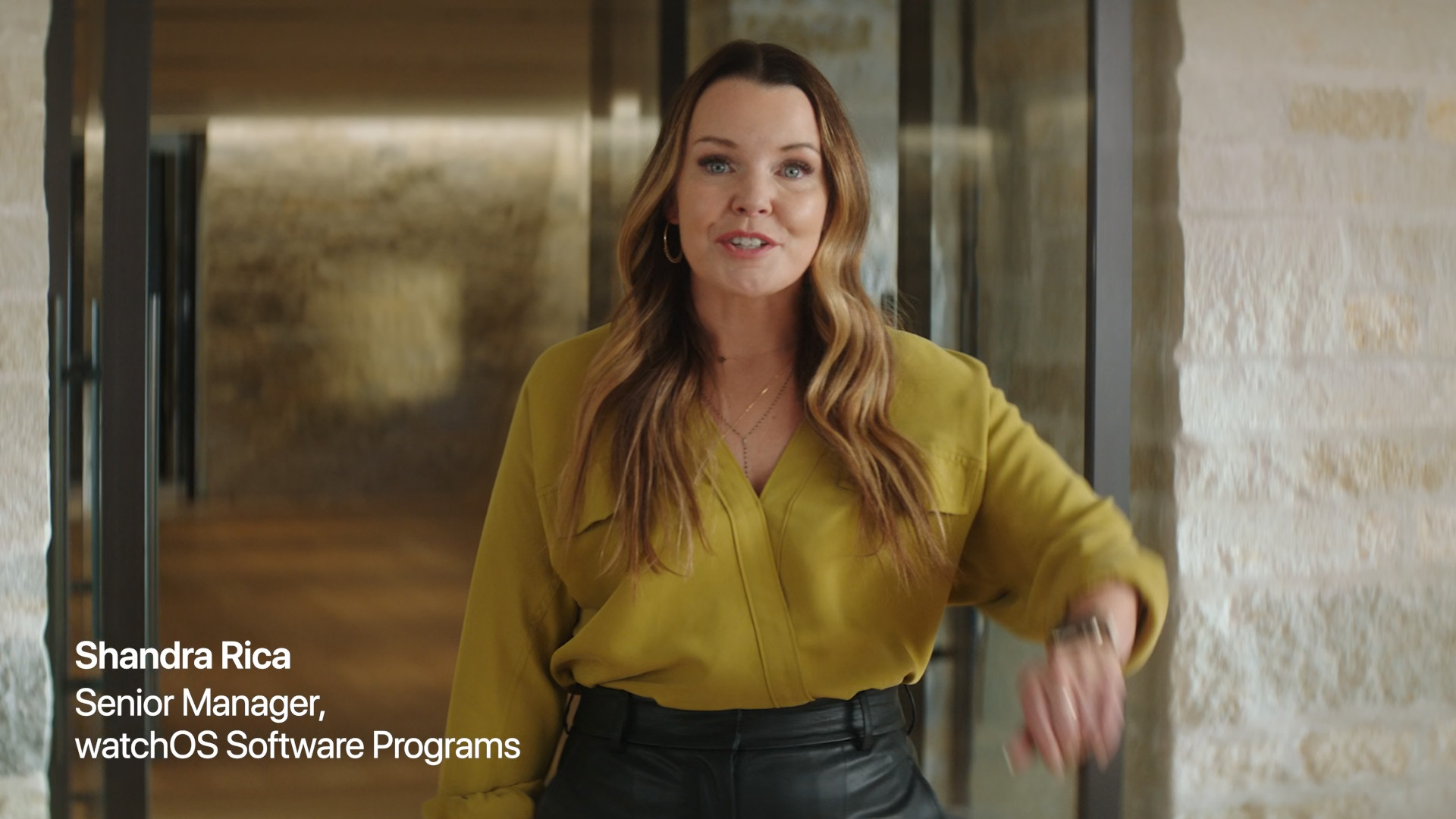 person talking watchos