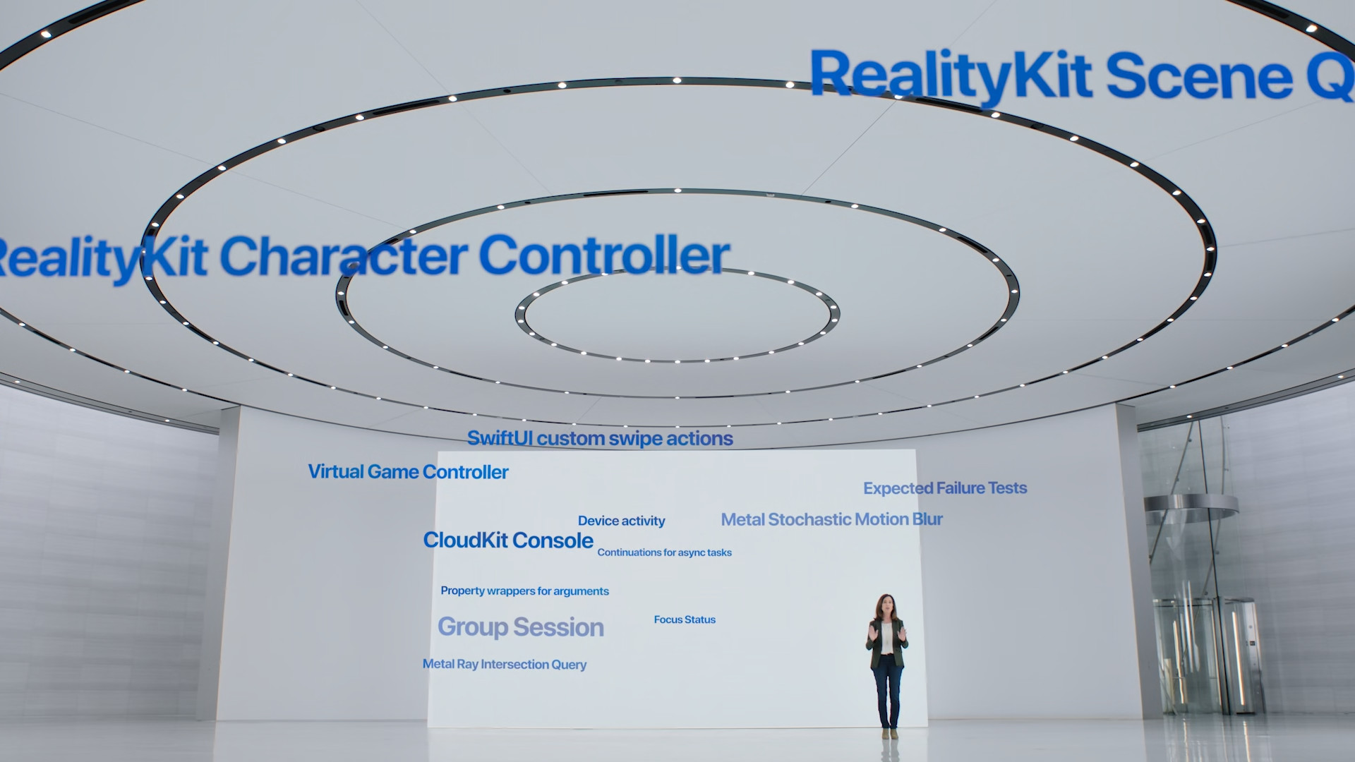 presentation realitykit character controller