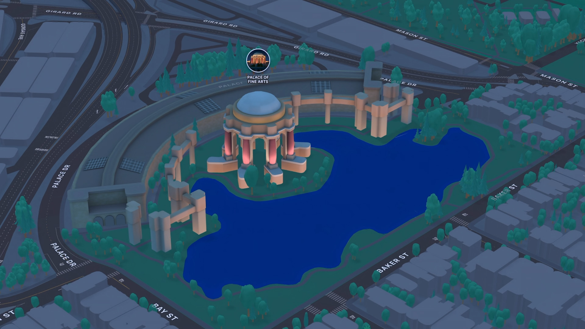 san francisco railway museum map