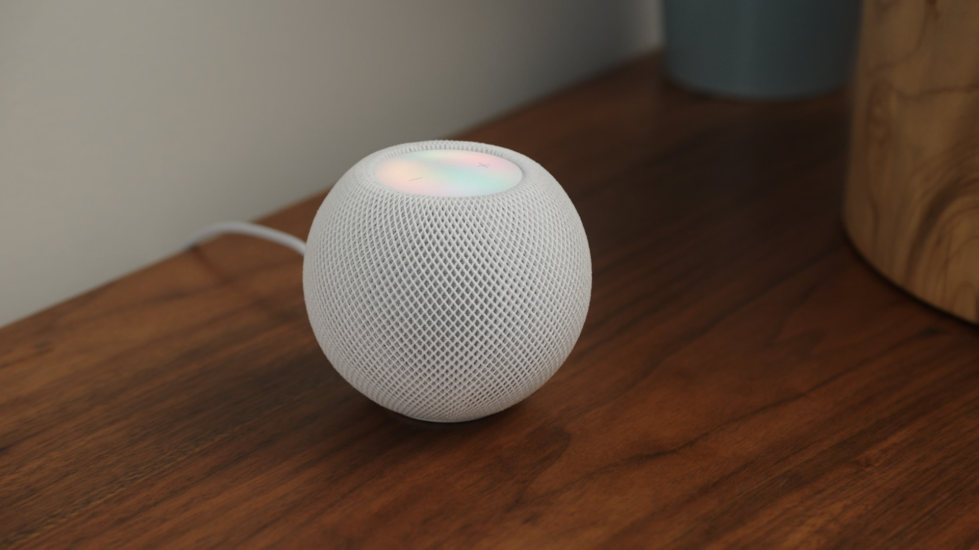 smart speaker on table