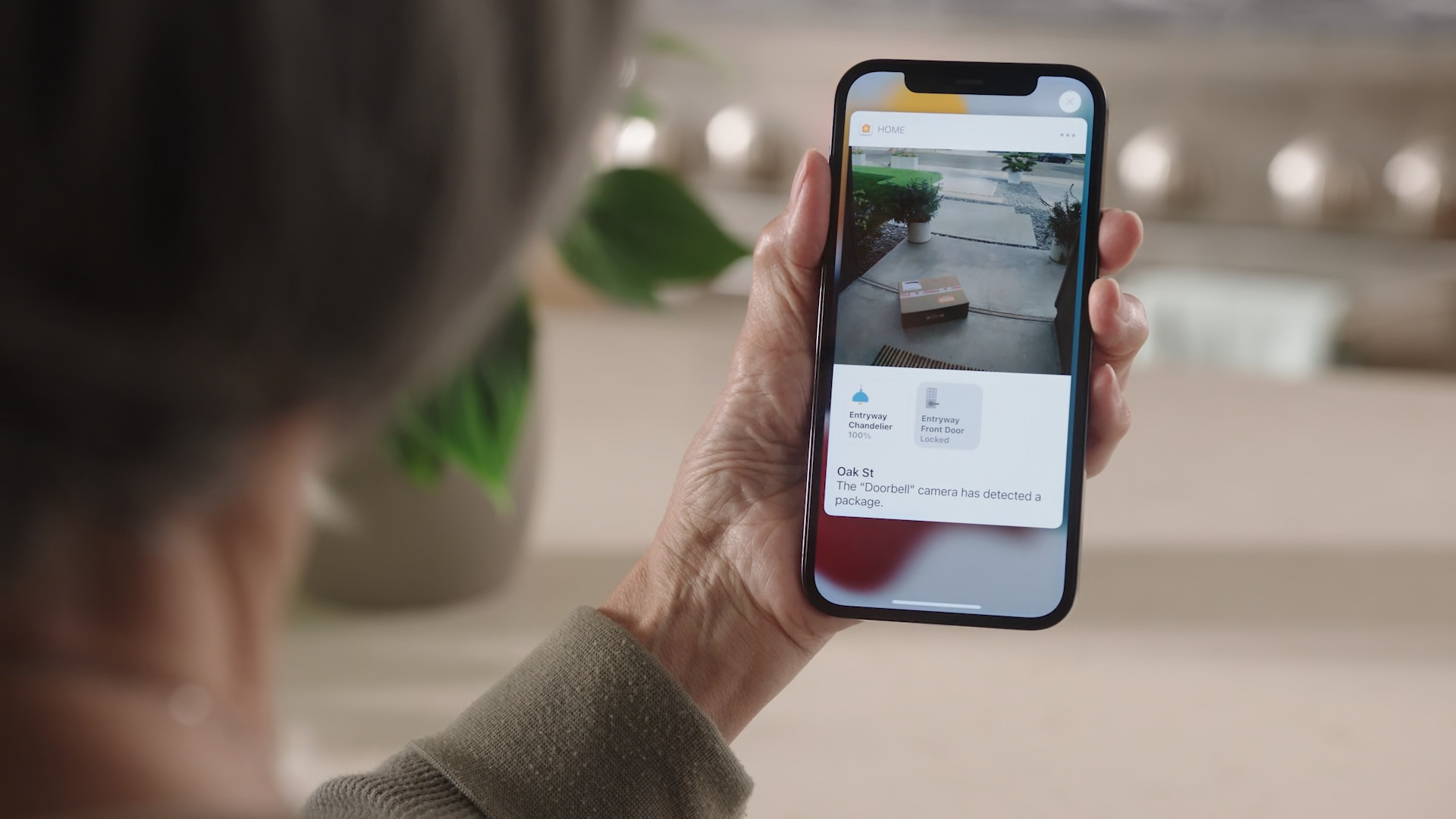 smartphone package detection