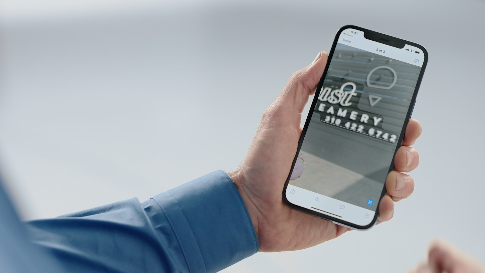 smartphone photo closeup