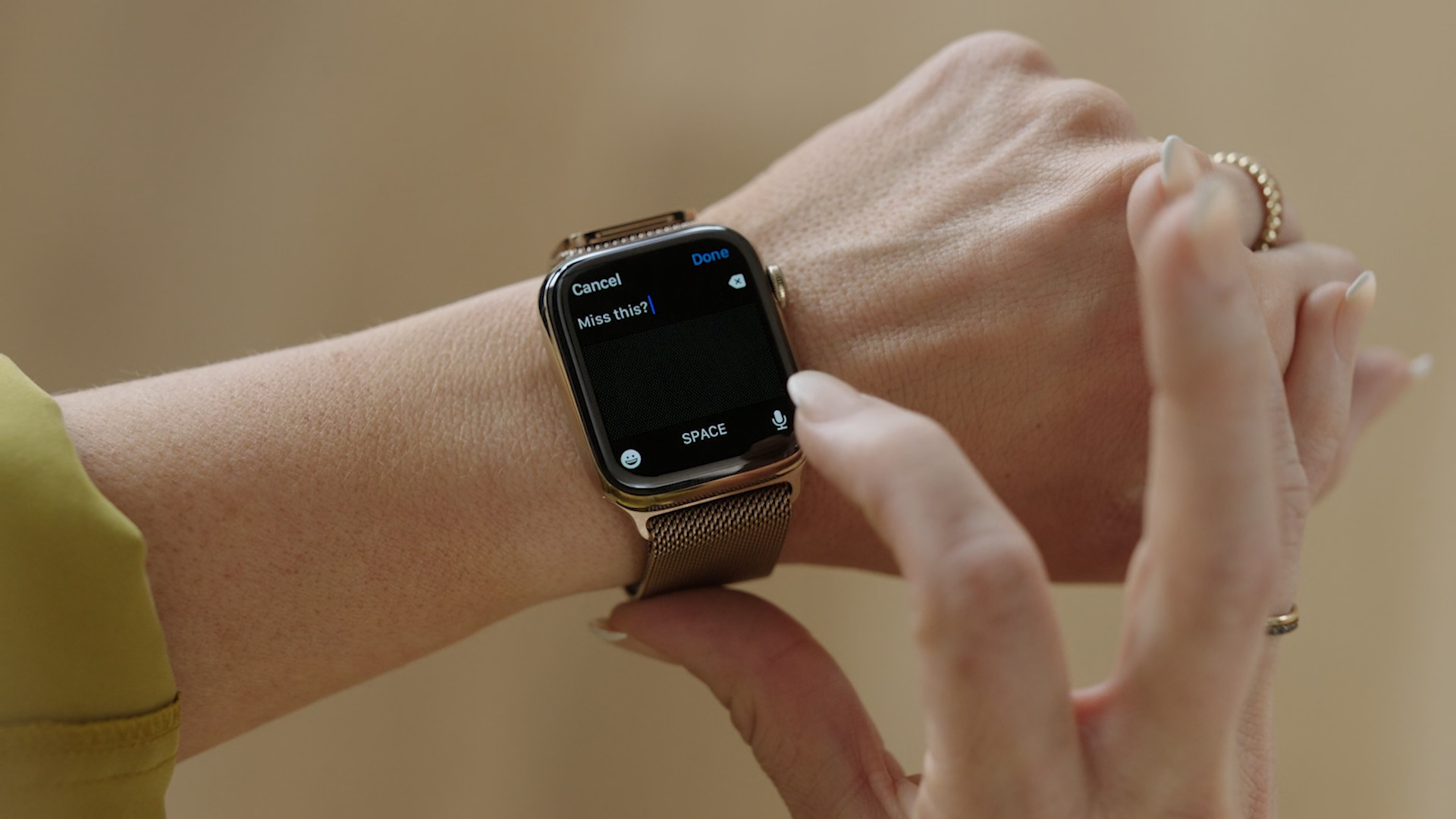 smartwatch emoji selection