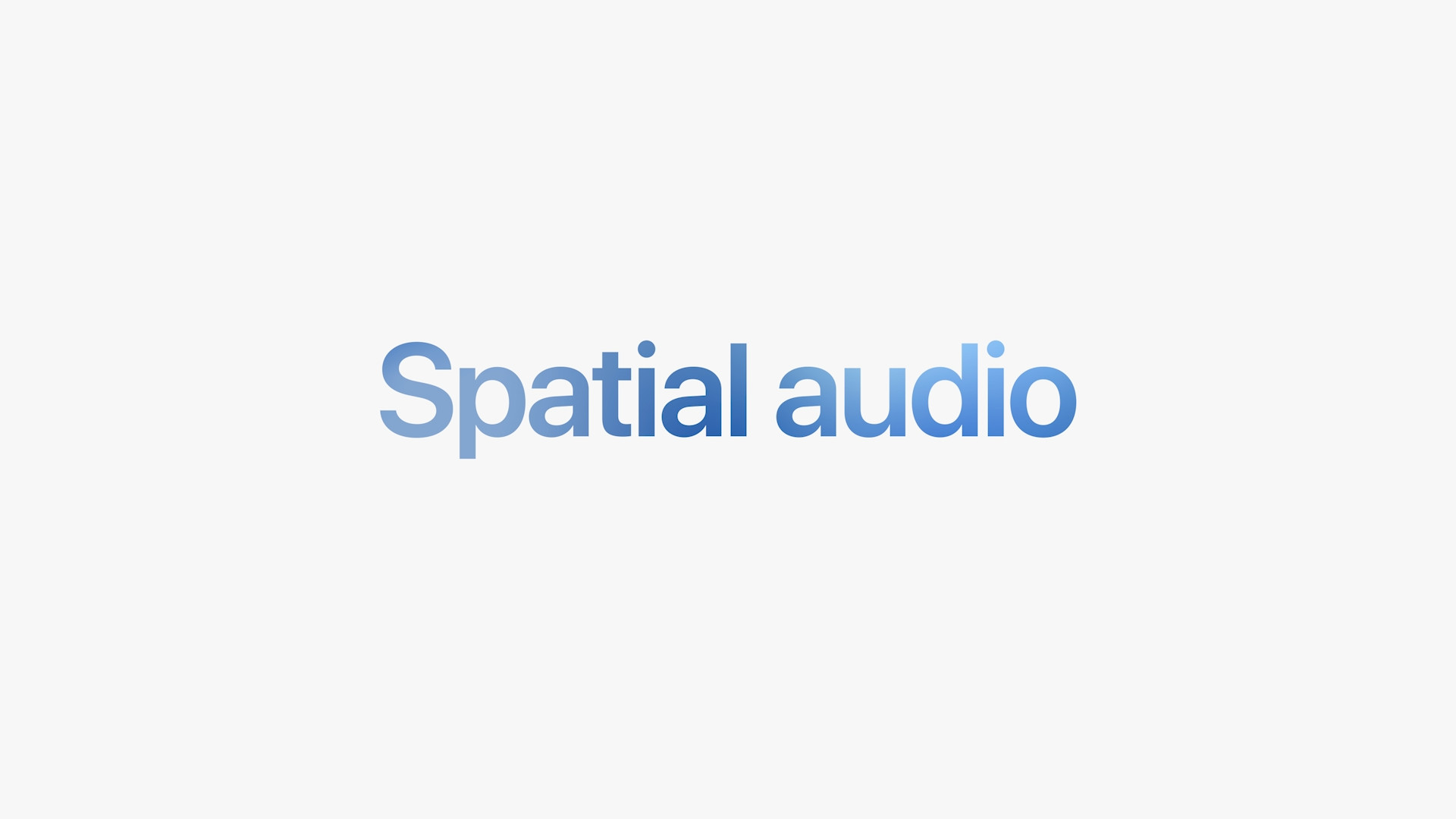 spatial audio text