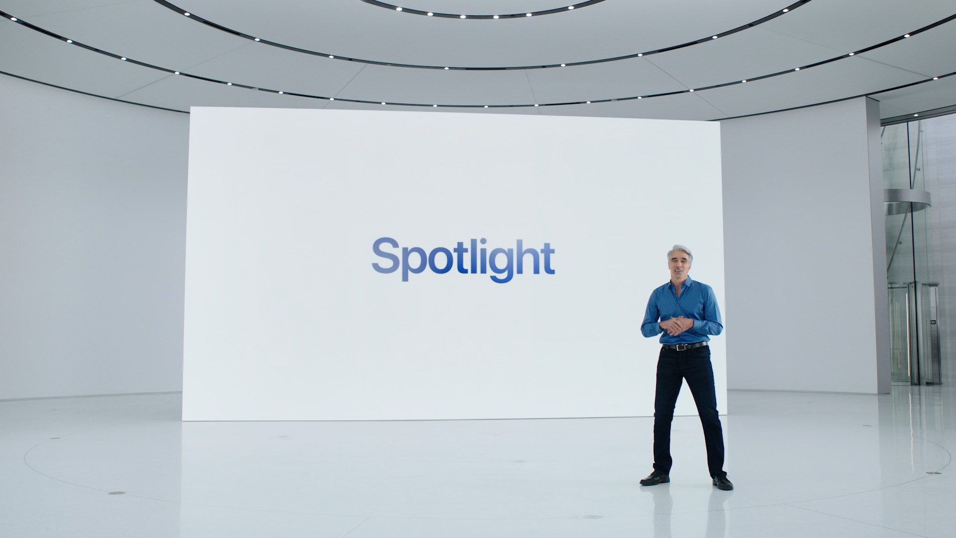 spotlight presentation stage