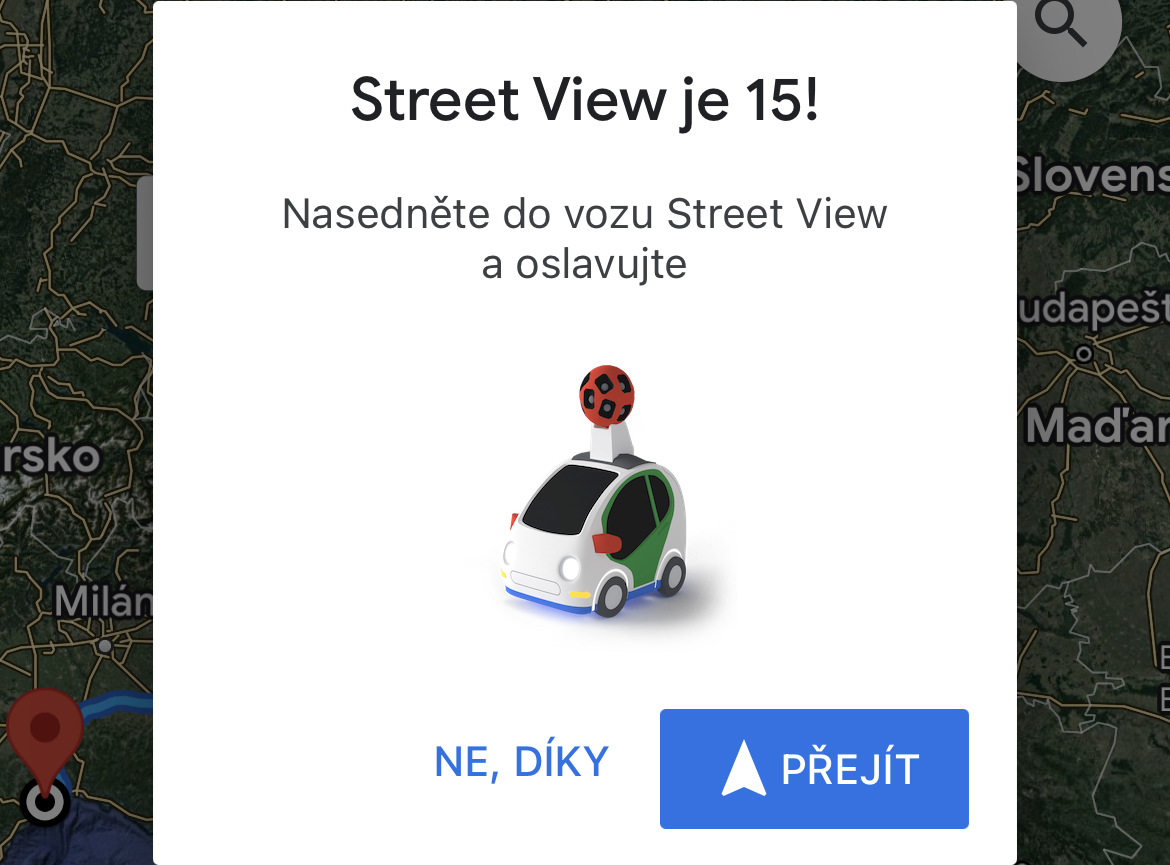 street view car in google maps