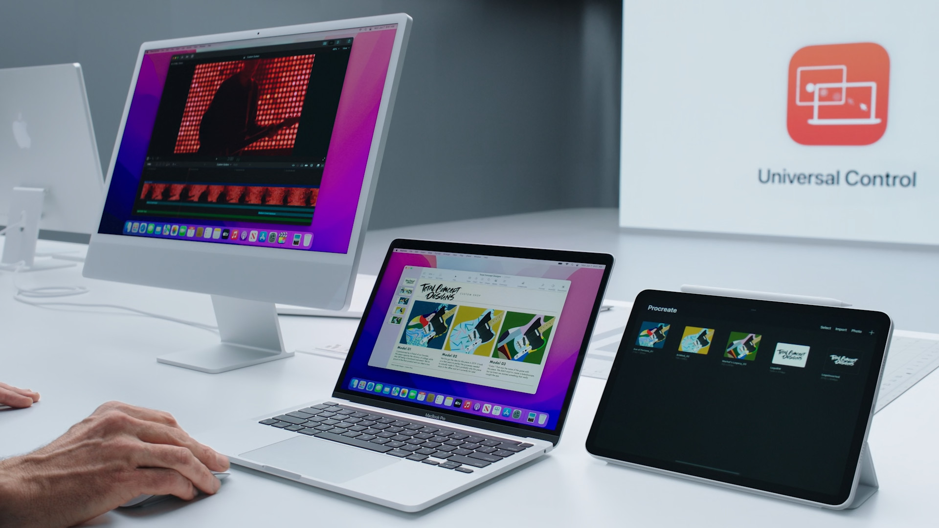 universal control macbook ipad