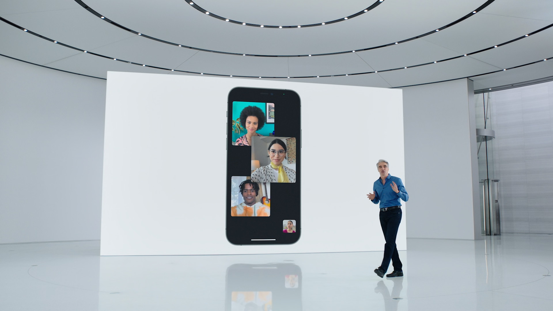 video call demonstration