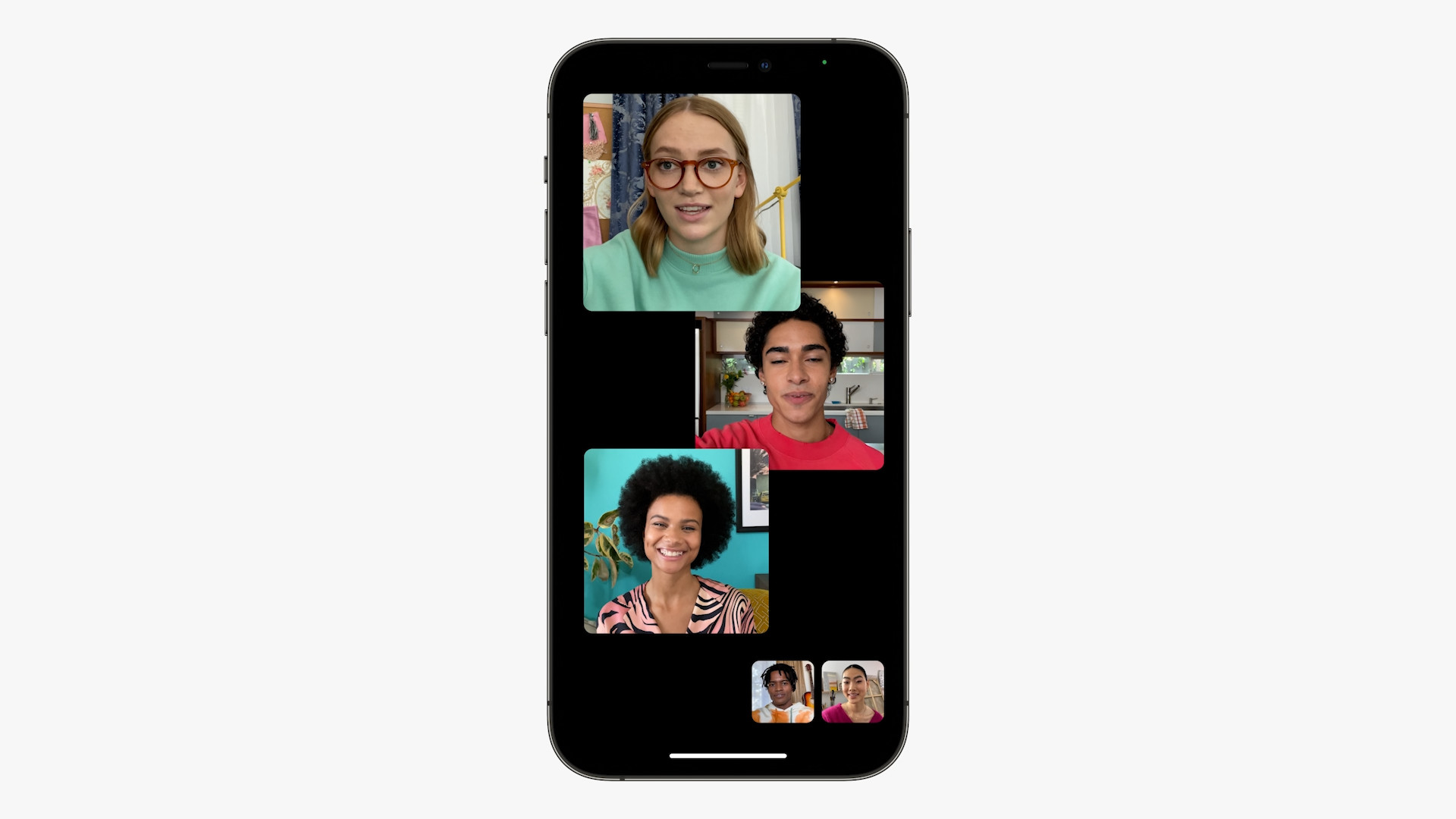 video call on smartphone