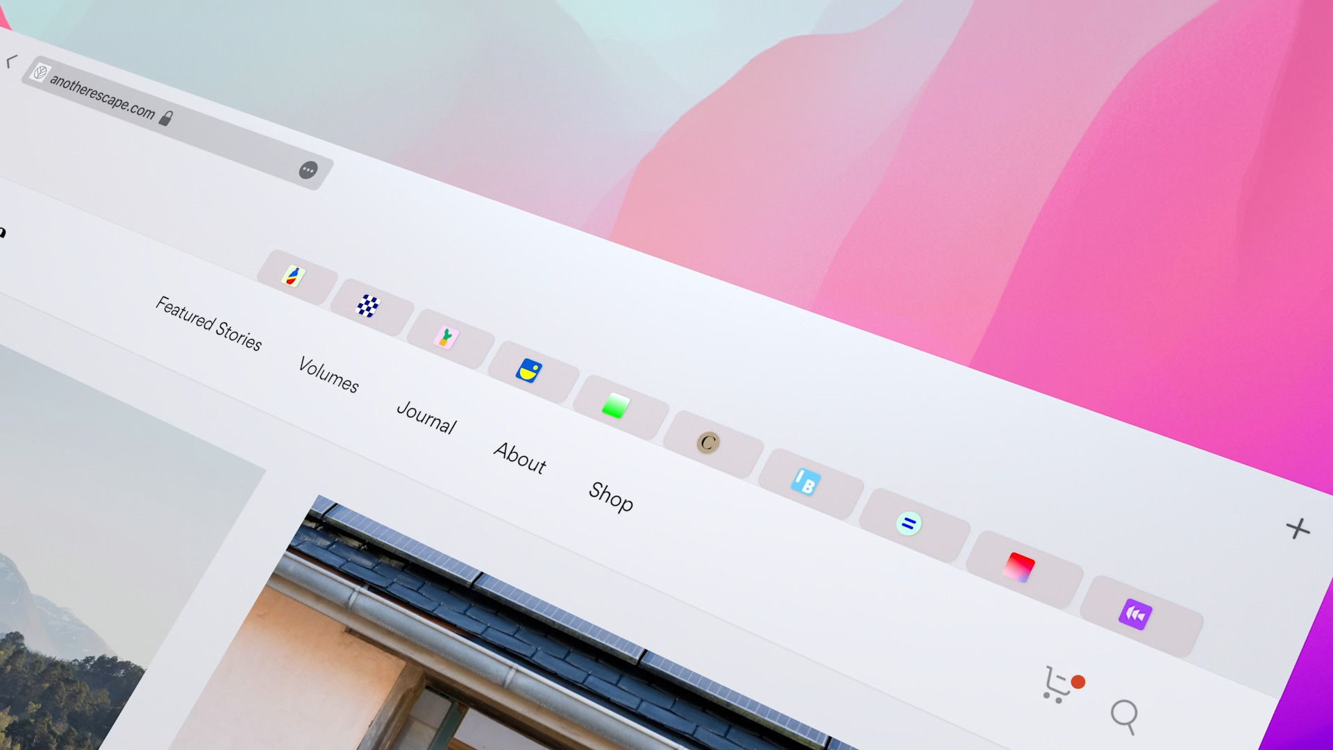 web browser tabs interface