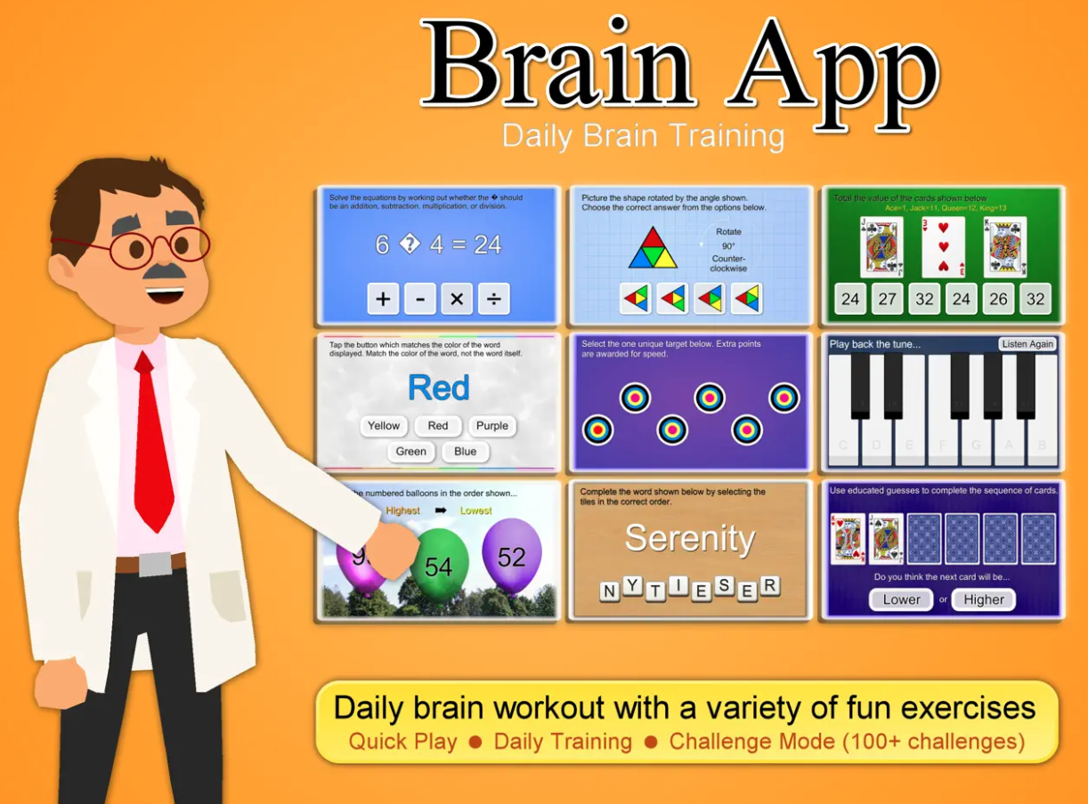 Brainmetrix. Brain apps. Скриншот с BRAINAPPS. BRAINBOOST game.