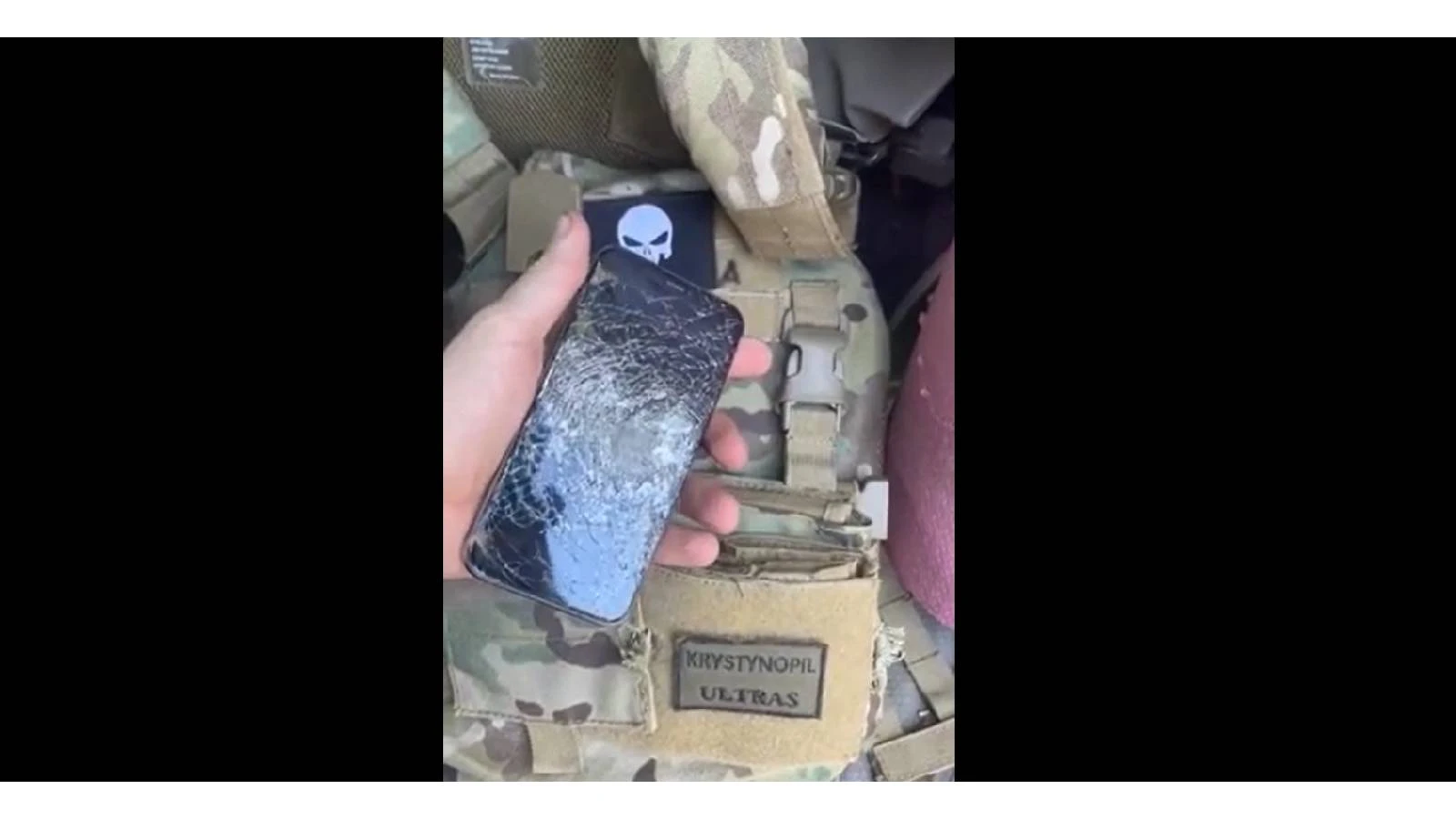 Wartime hero iPhone 11 Pro stops bullet from hurting Ukrainian soldier
