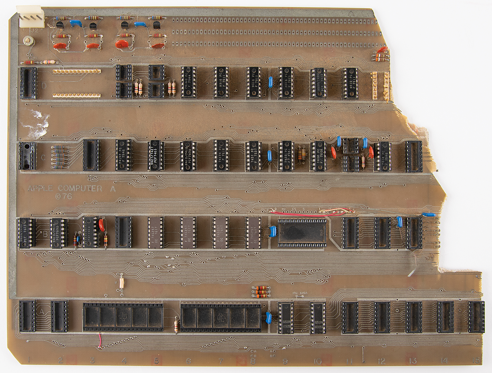 apple computer board front