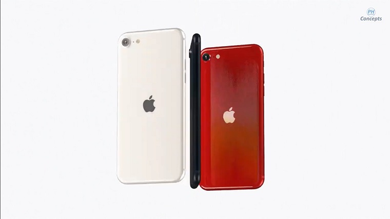 iPhone SE 3 koncept FB