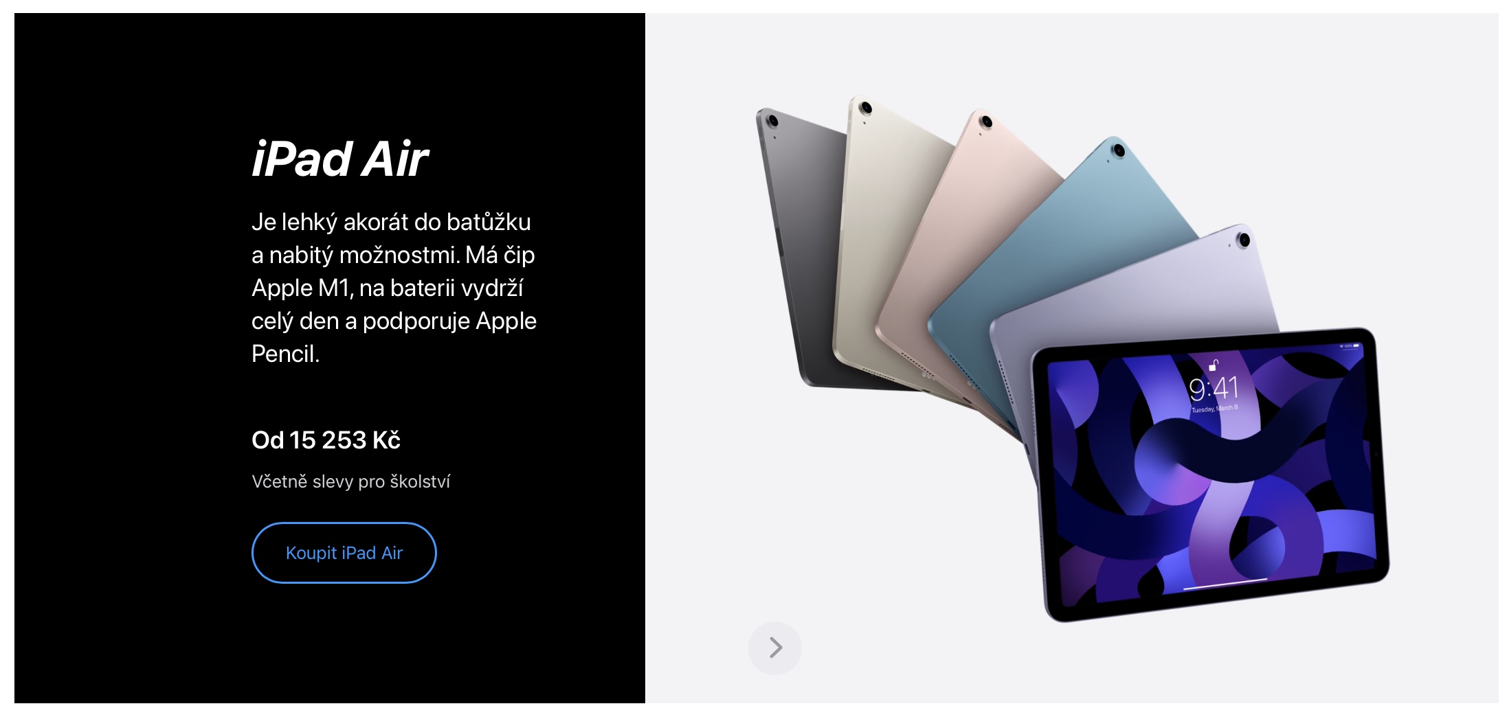ipad air colors