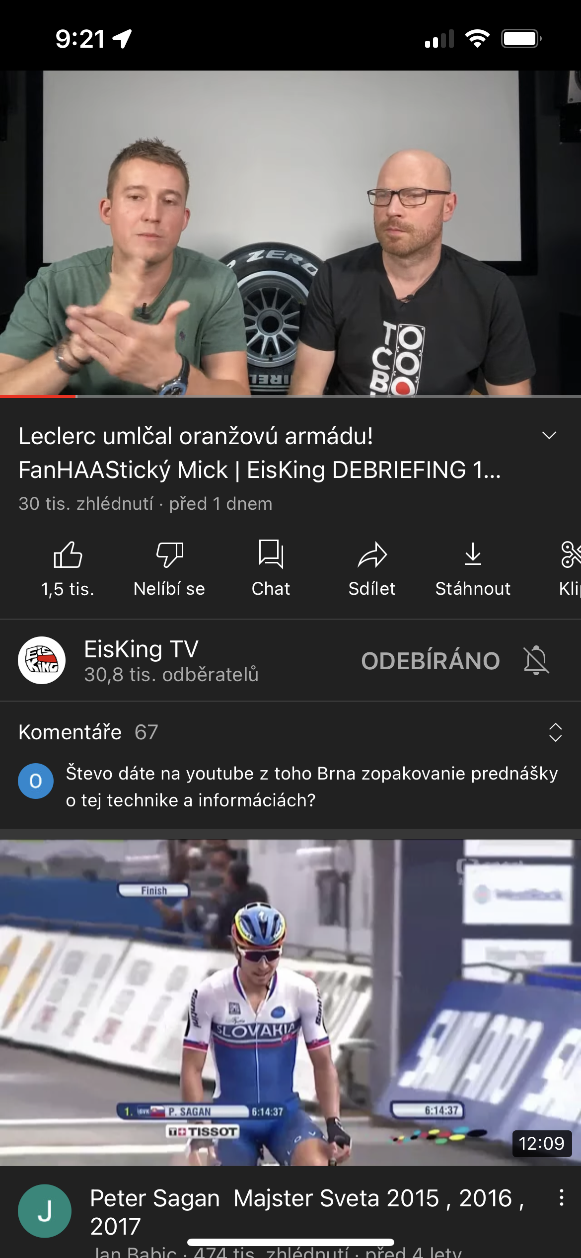 leclerc and eisking tv discussion