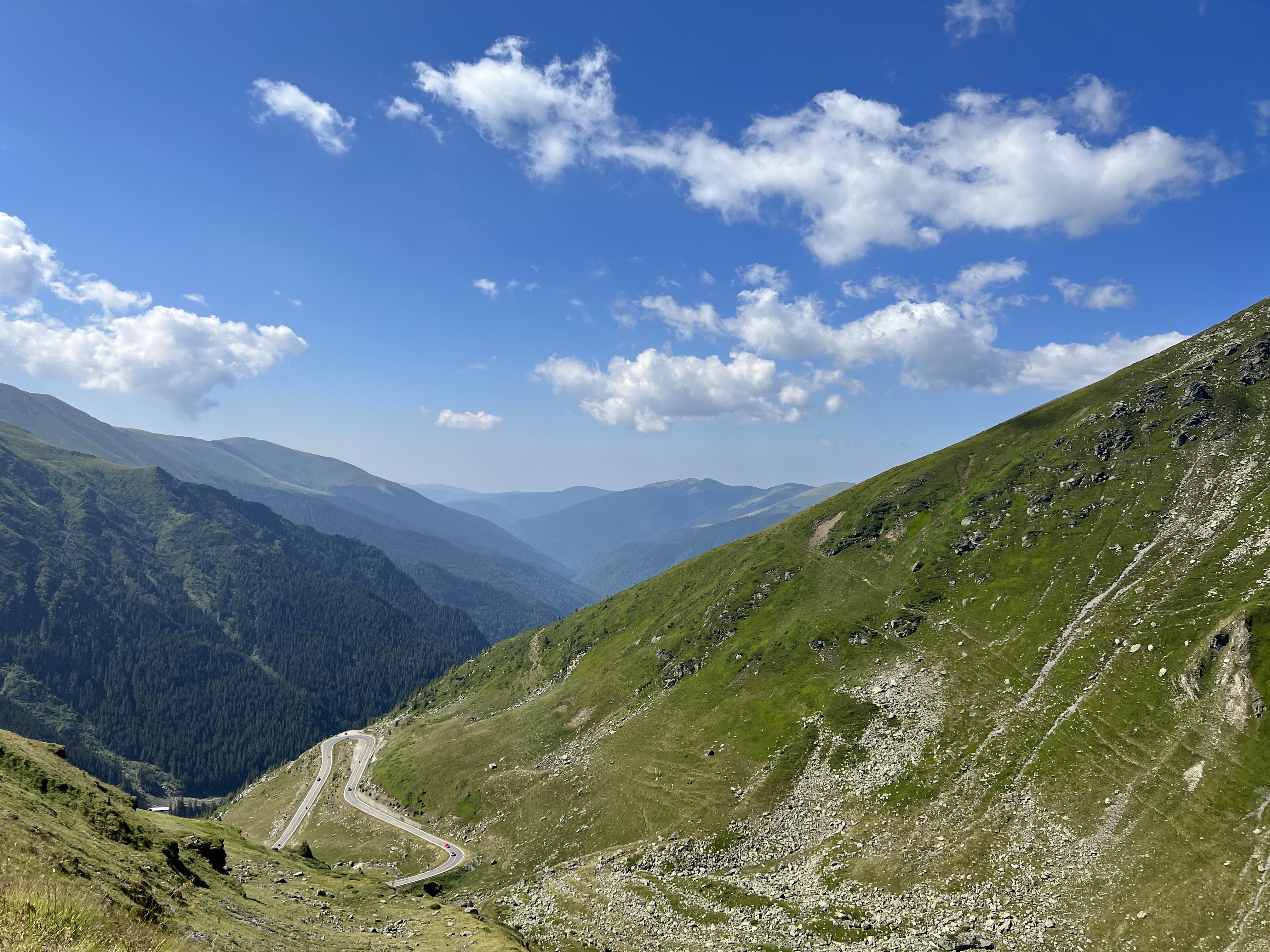 mountain valley scenic view