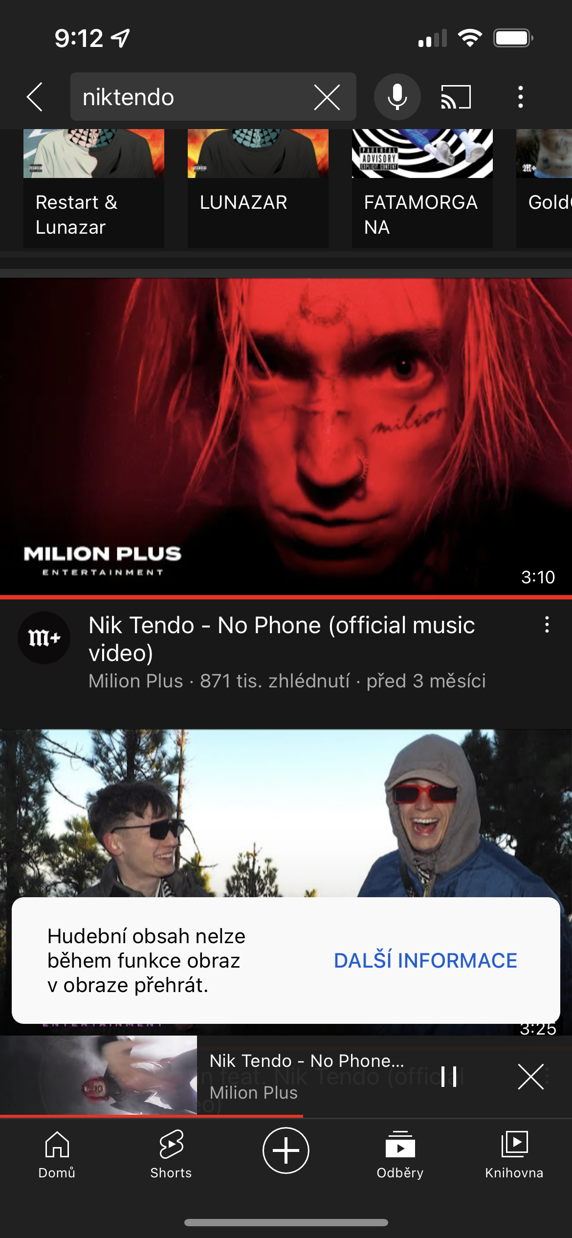 nik tendo no phone music video