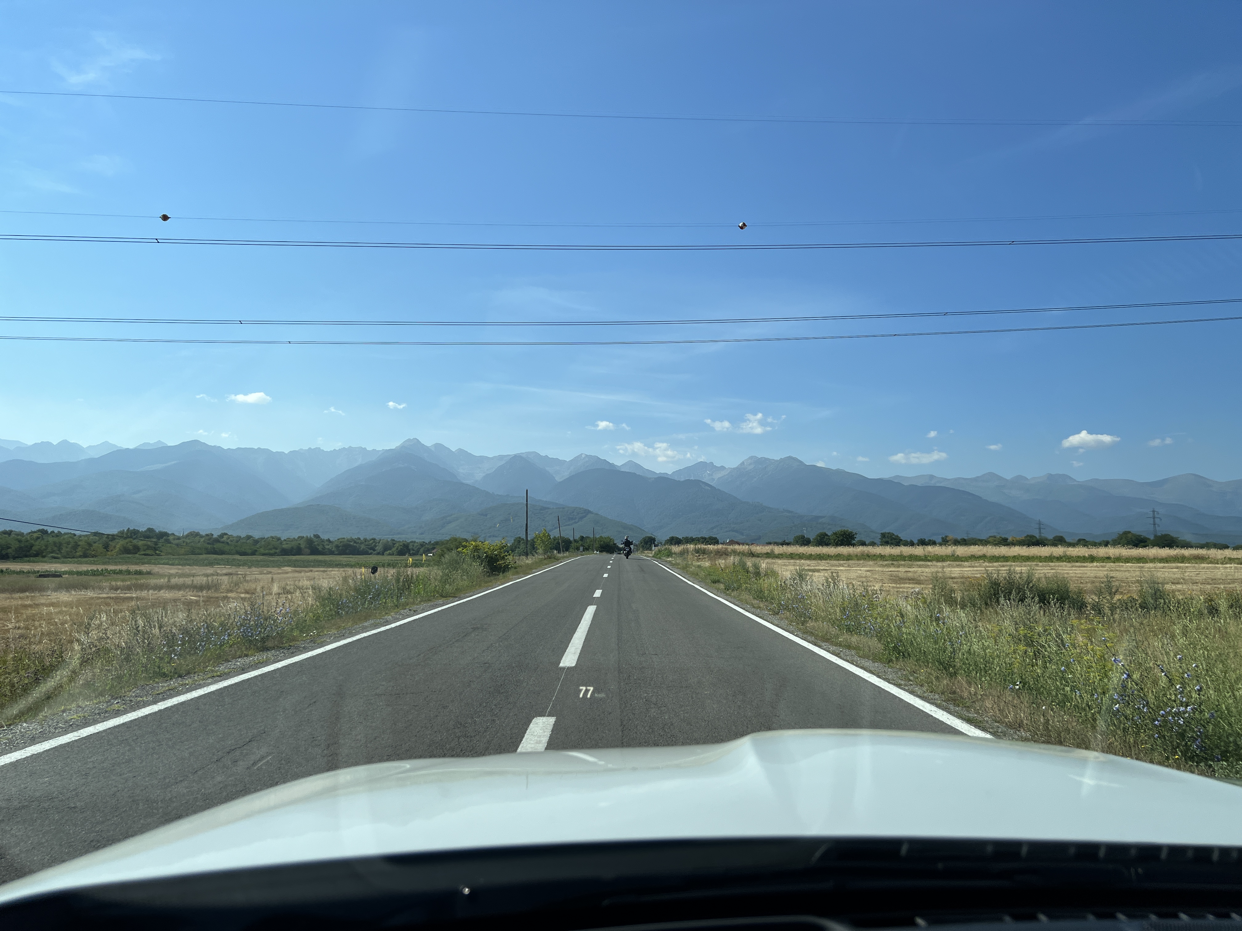 open road mountain view