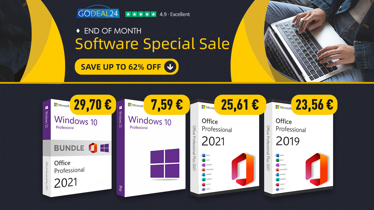 software sale promotion banner