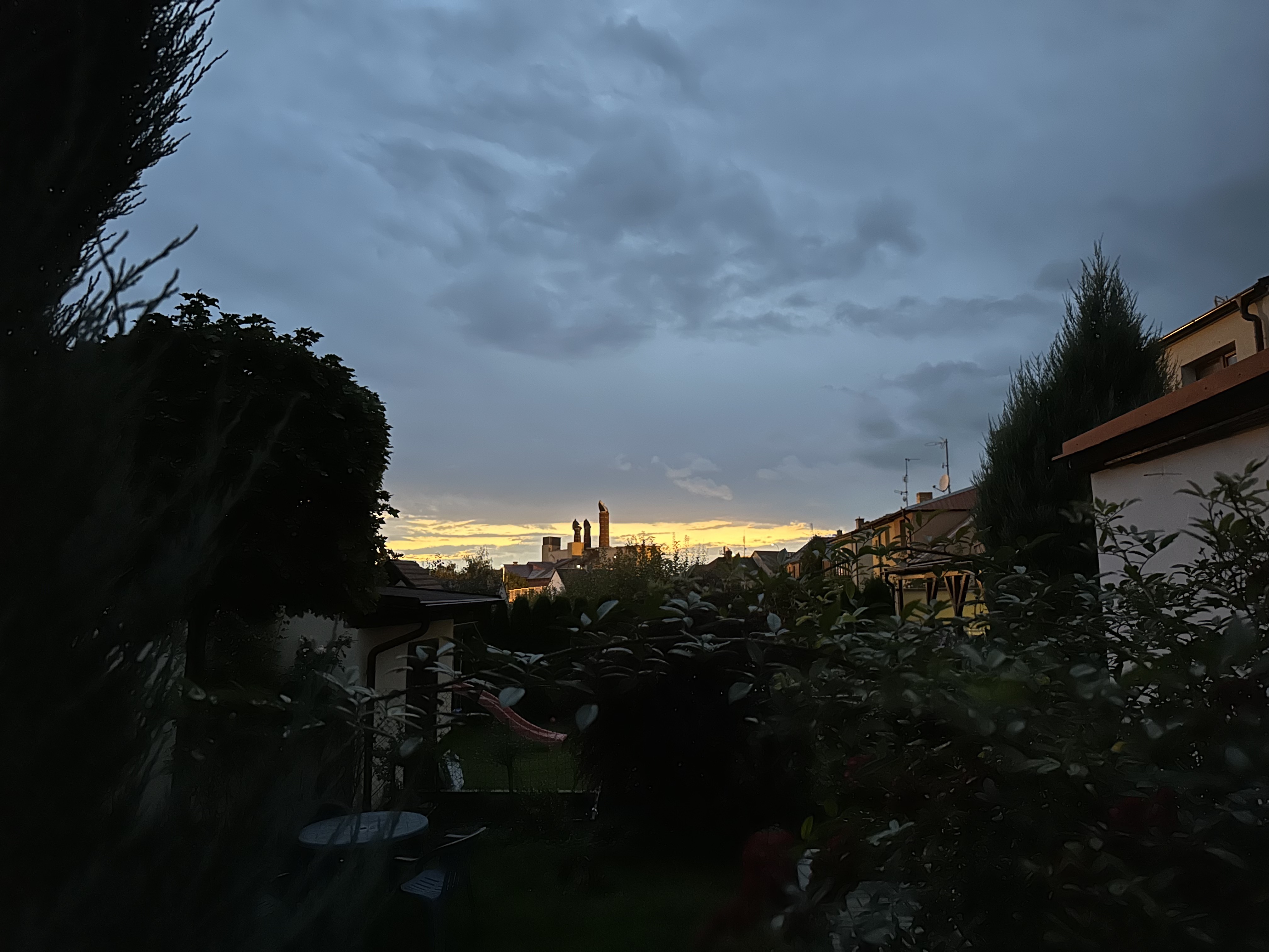 cityscape evening view