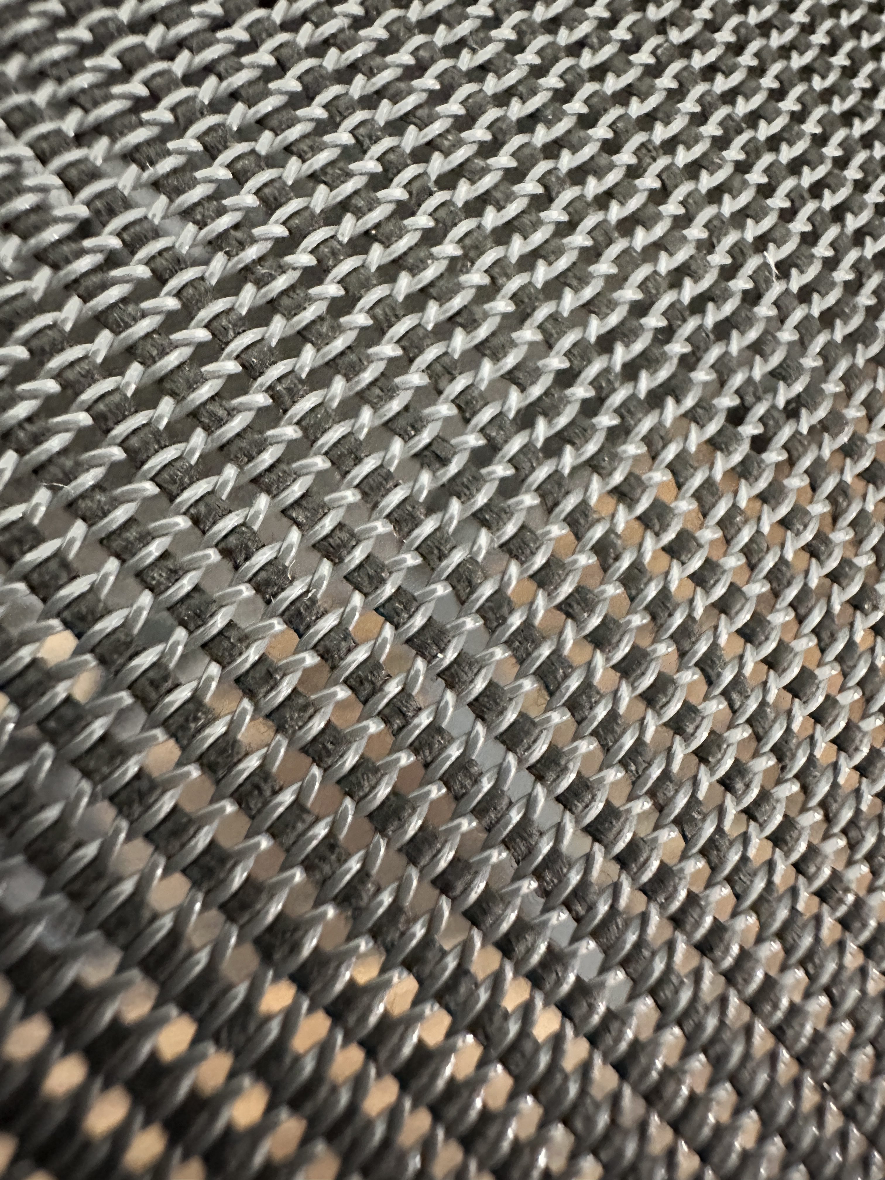 closeup of woven texture