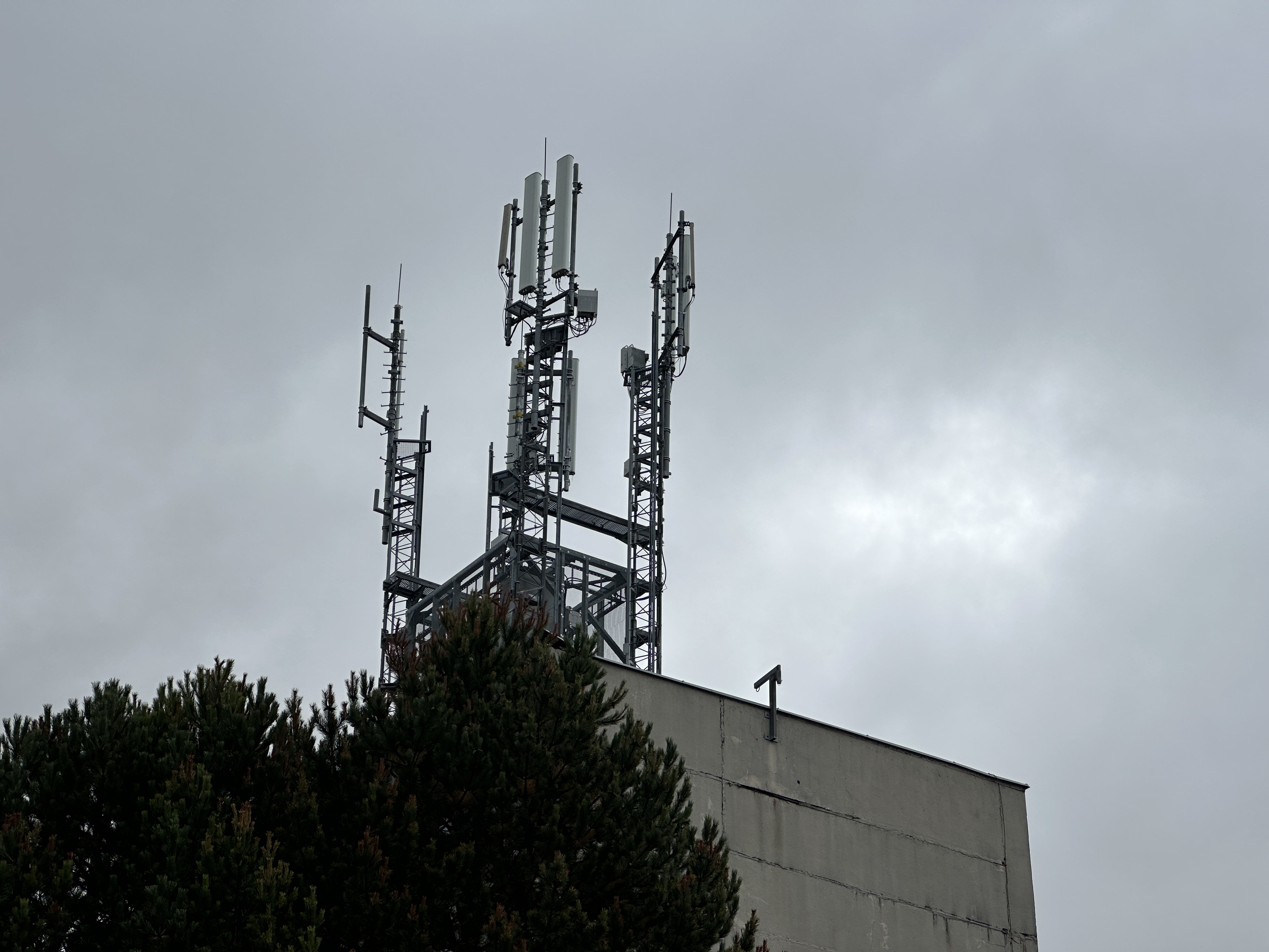communication tower sky