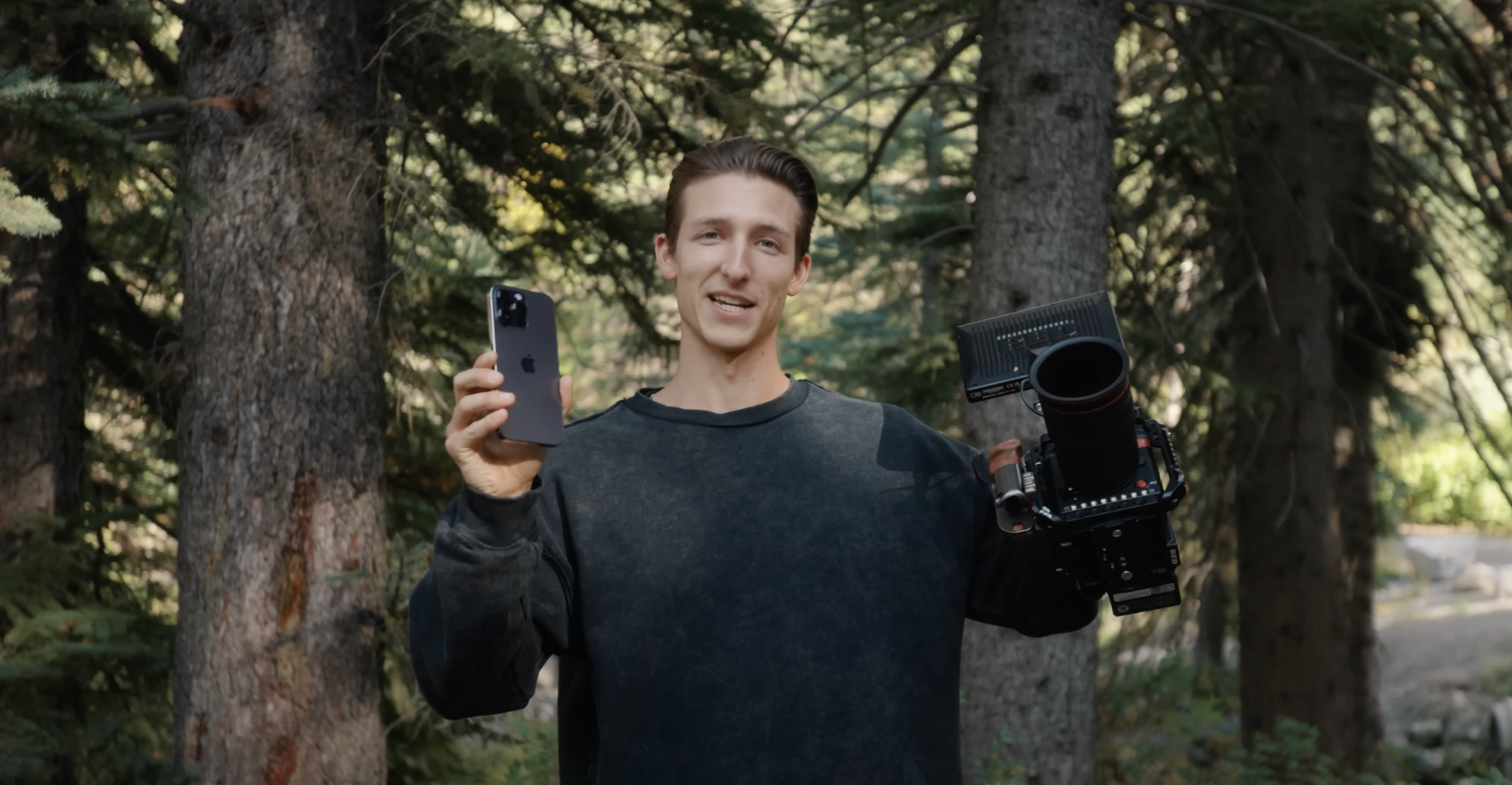 iPhone 14 Pro vs RED Camera