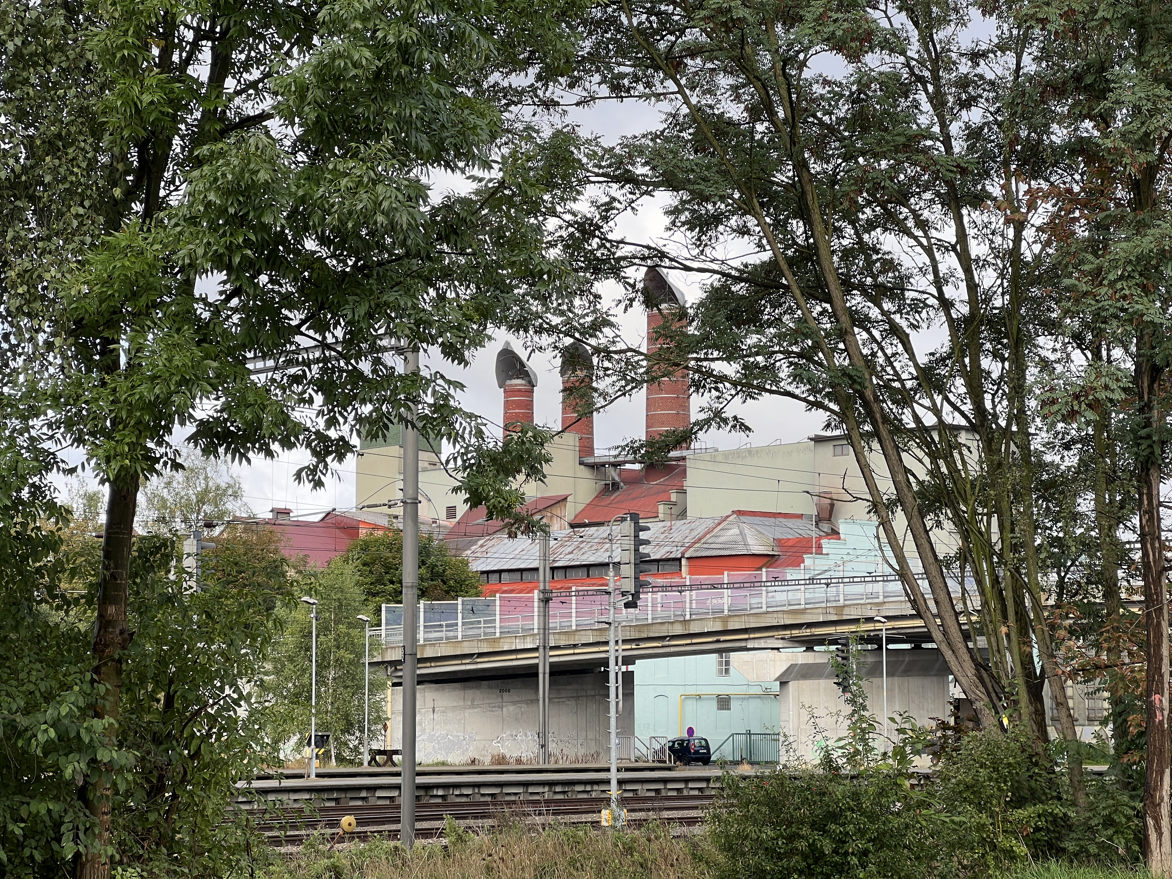 industrial factory view