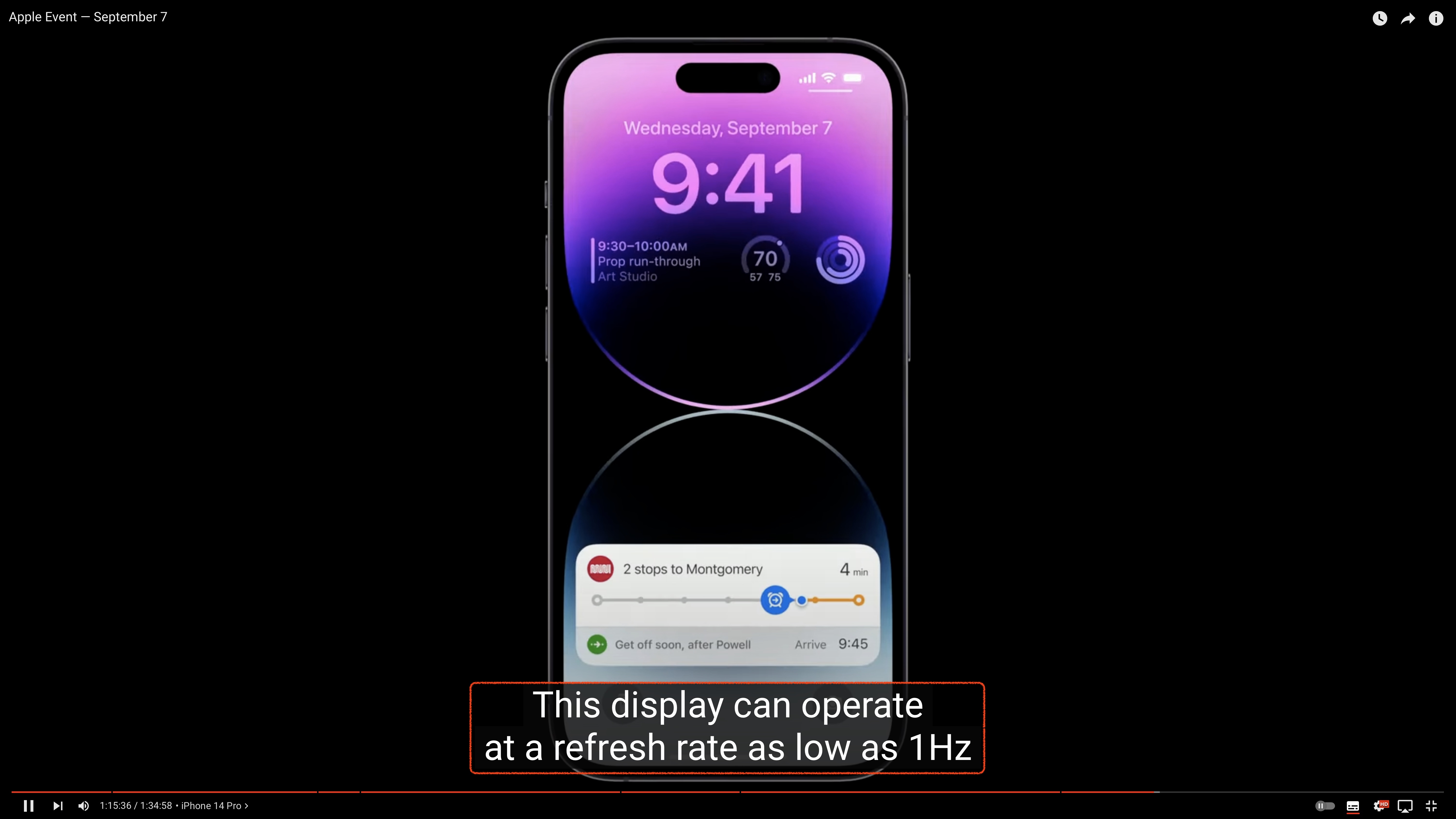 iphone display refresh rate