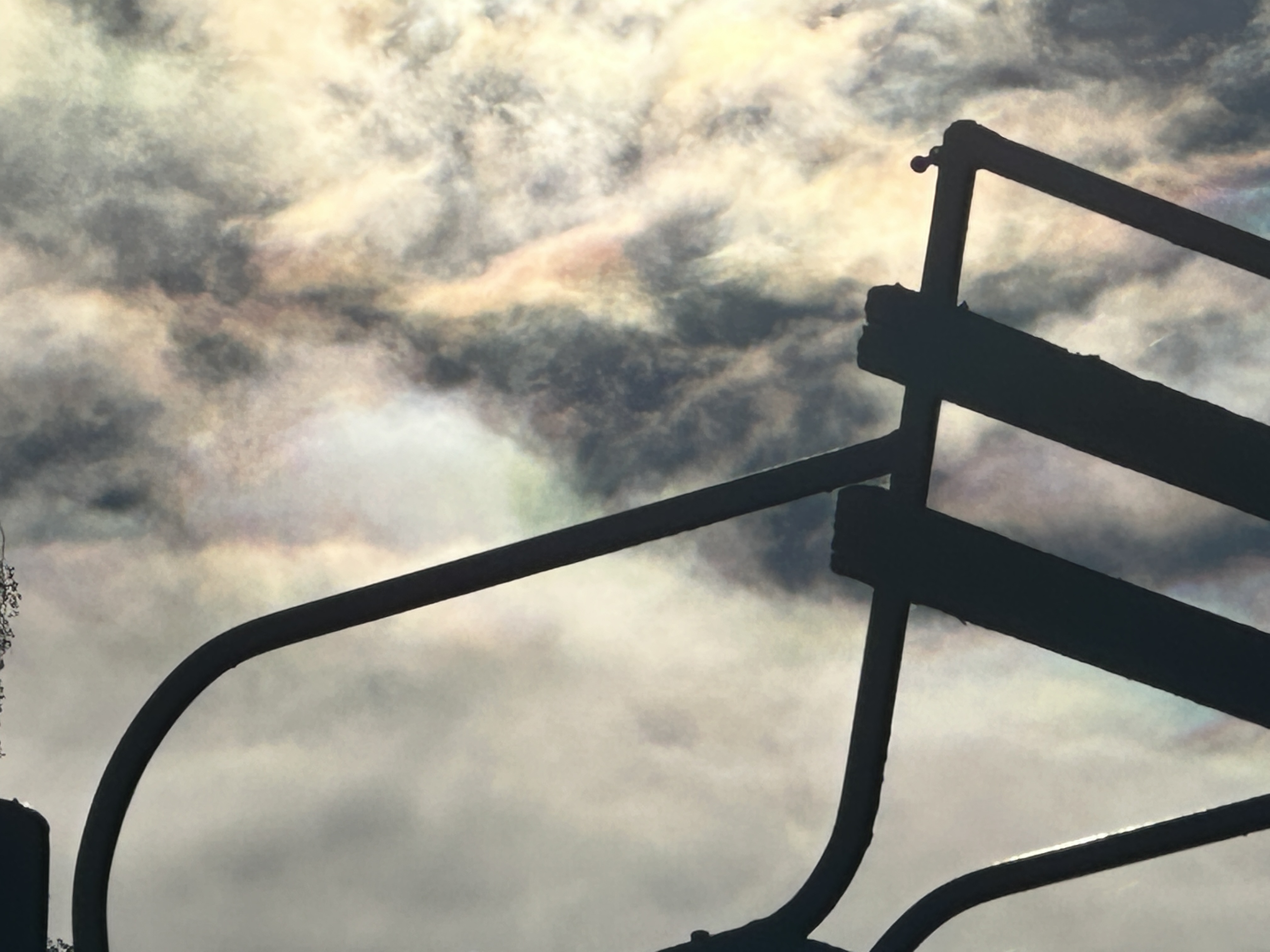 metal structure clouds