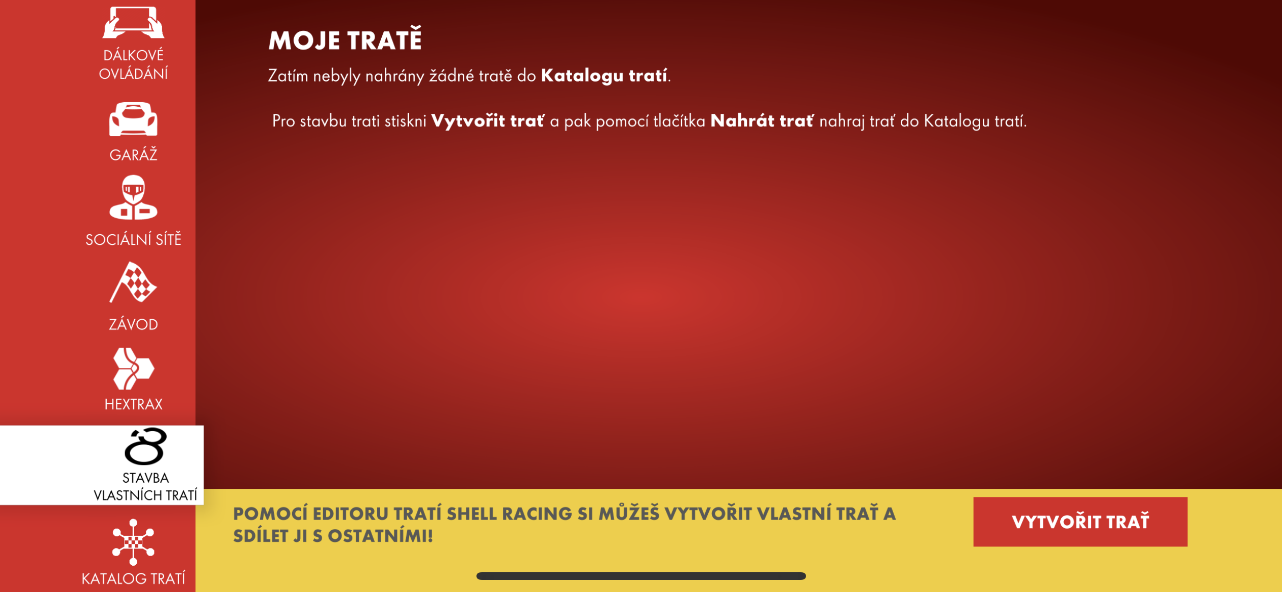 my tracks empty catalog