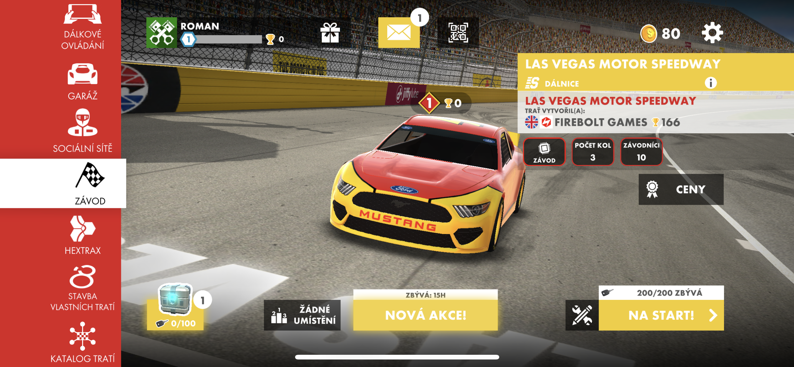 racing game las vegas speedway