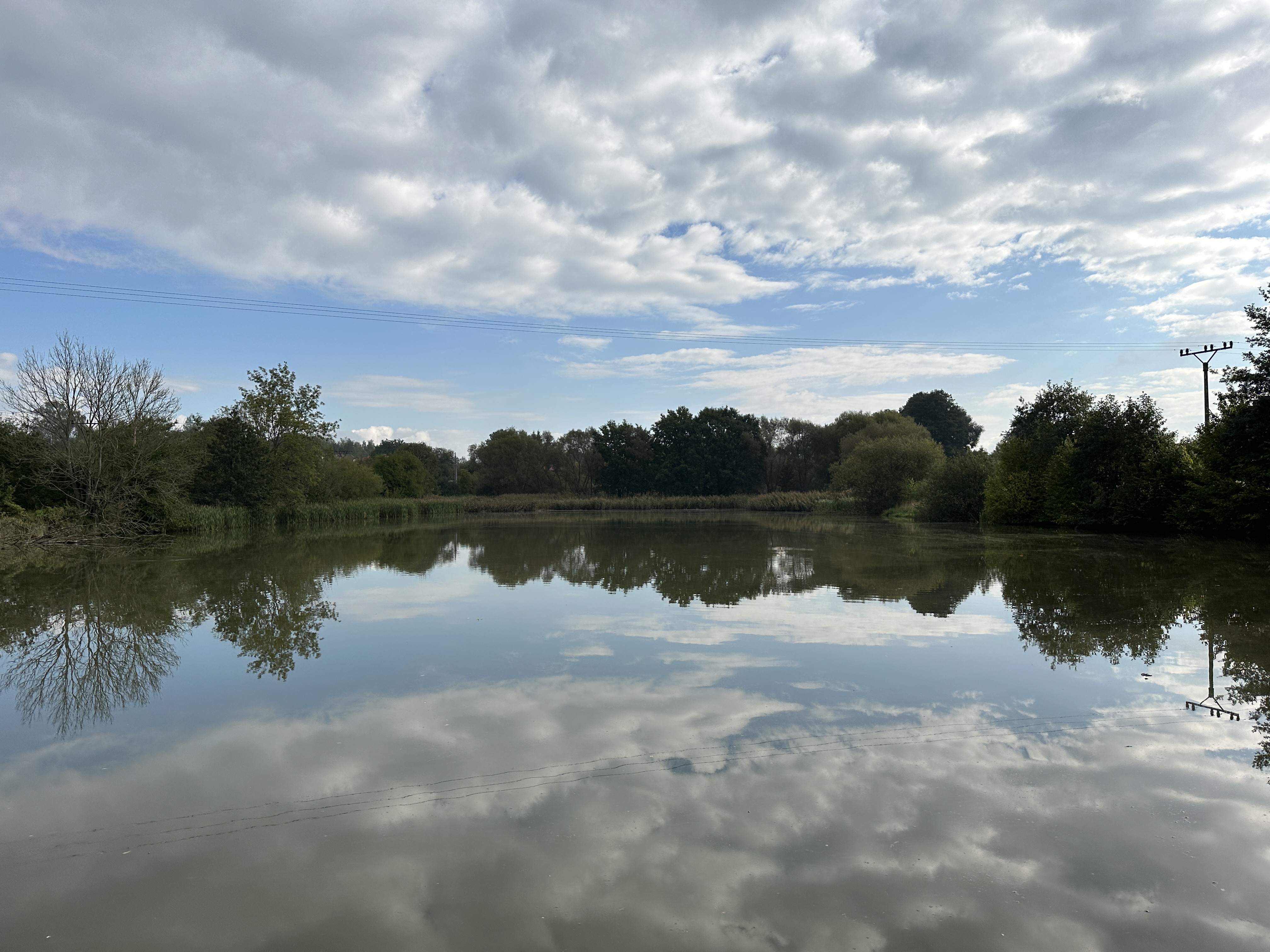 serene lake reflection