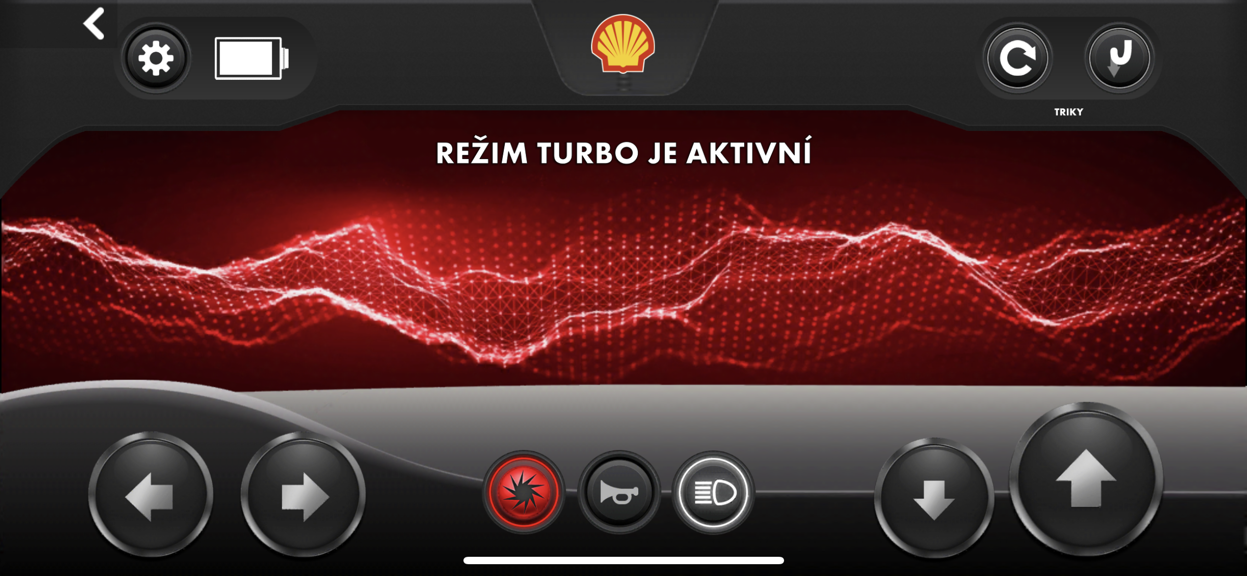 shell racing turbo mode
