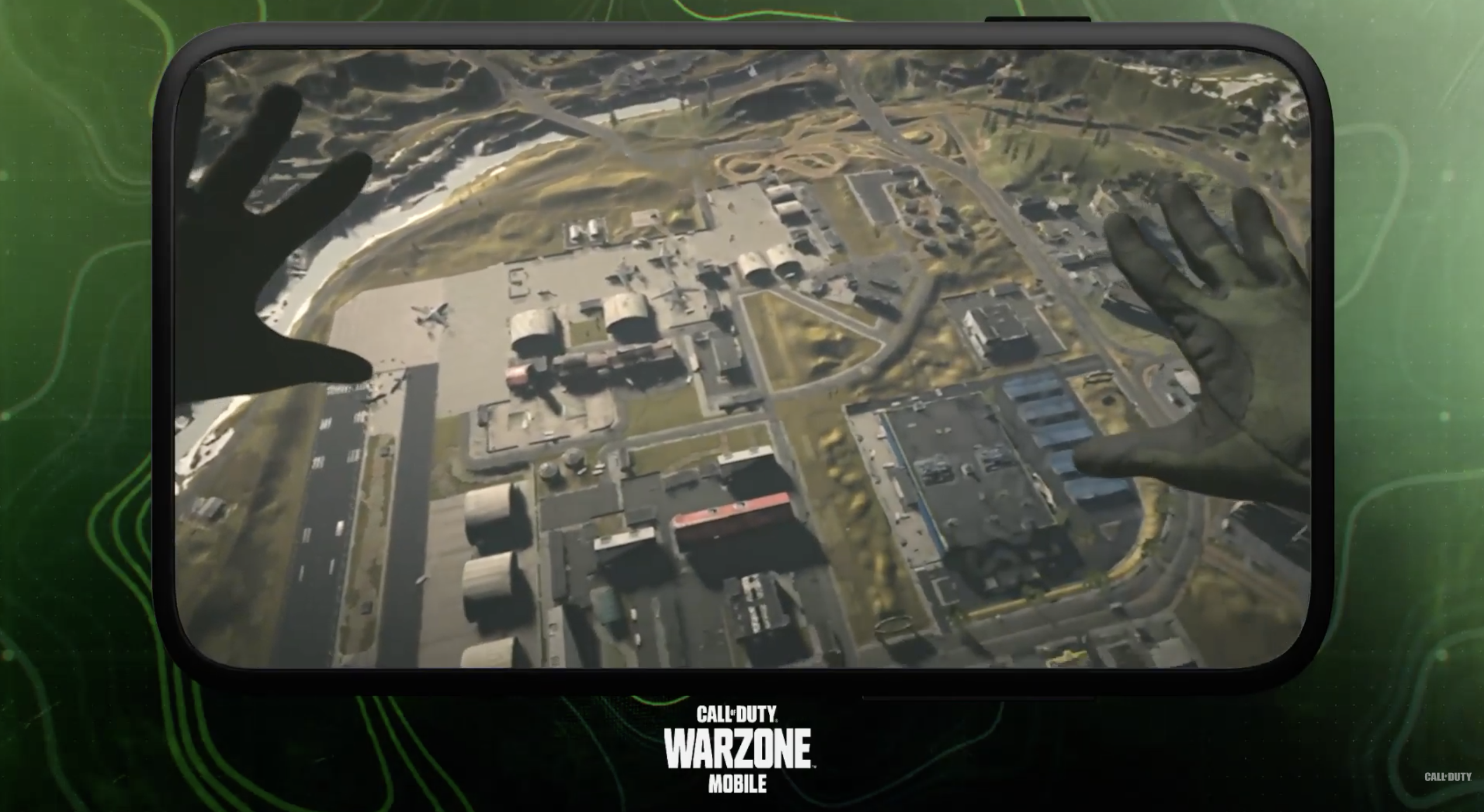 video game aerial view