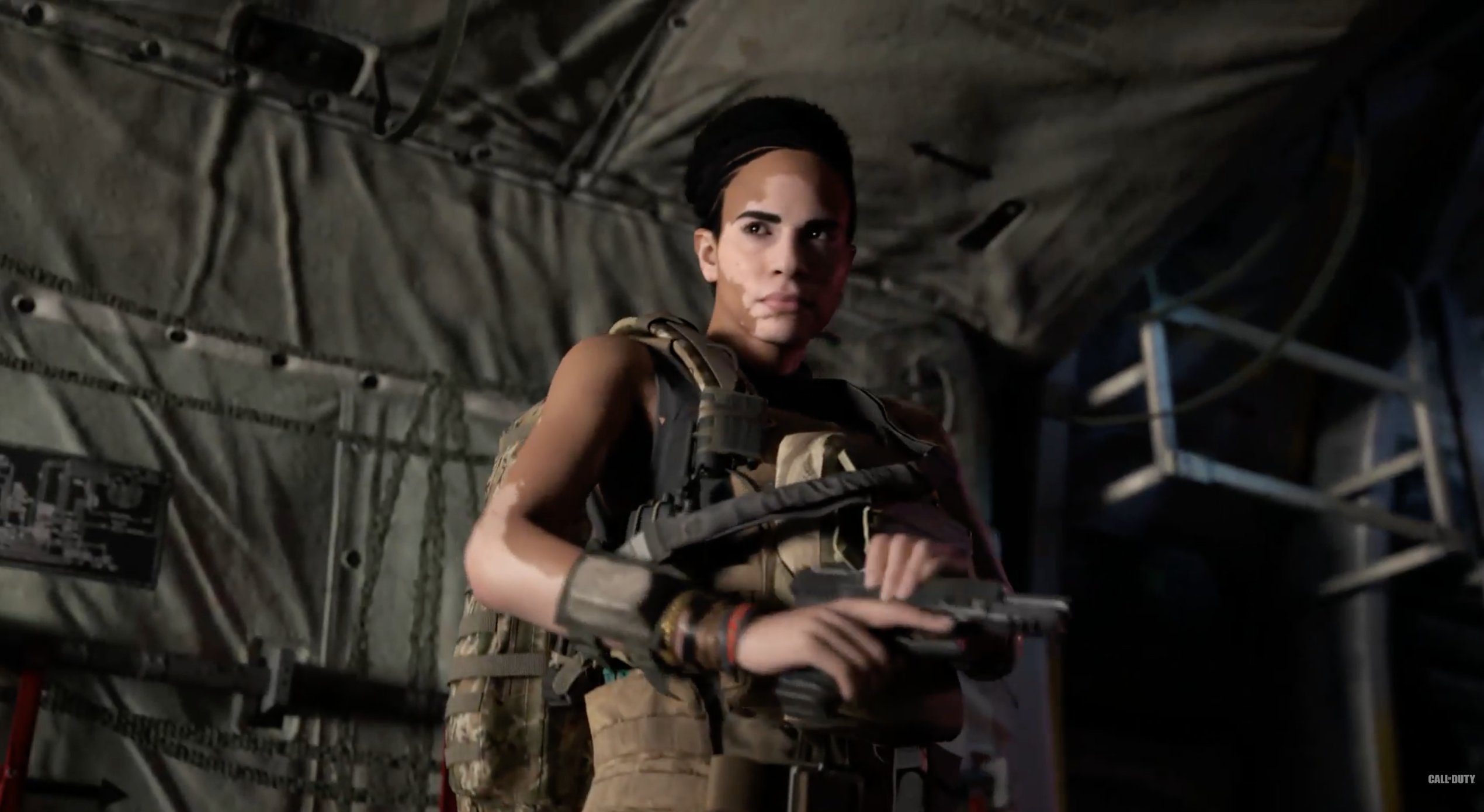 video game character armed