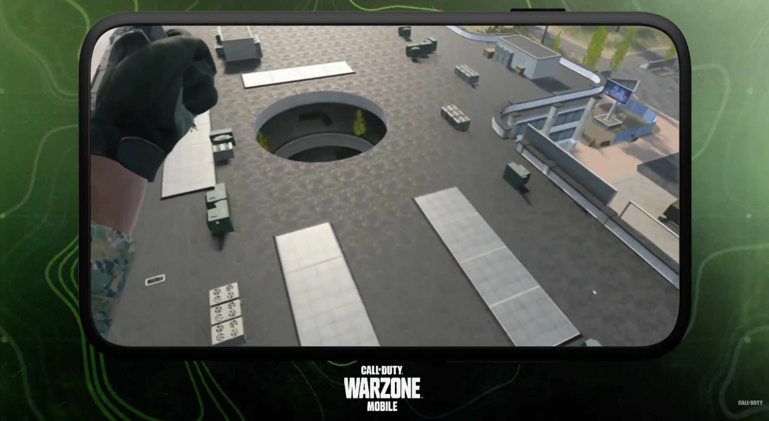 warzone mobile rooftop view