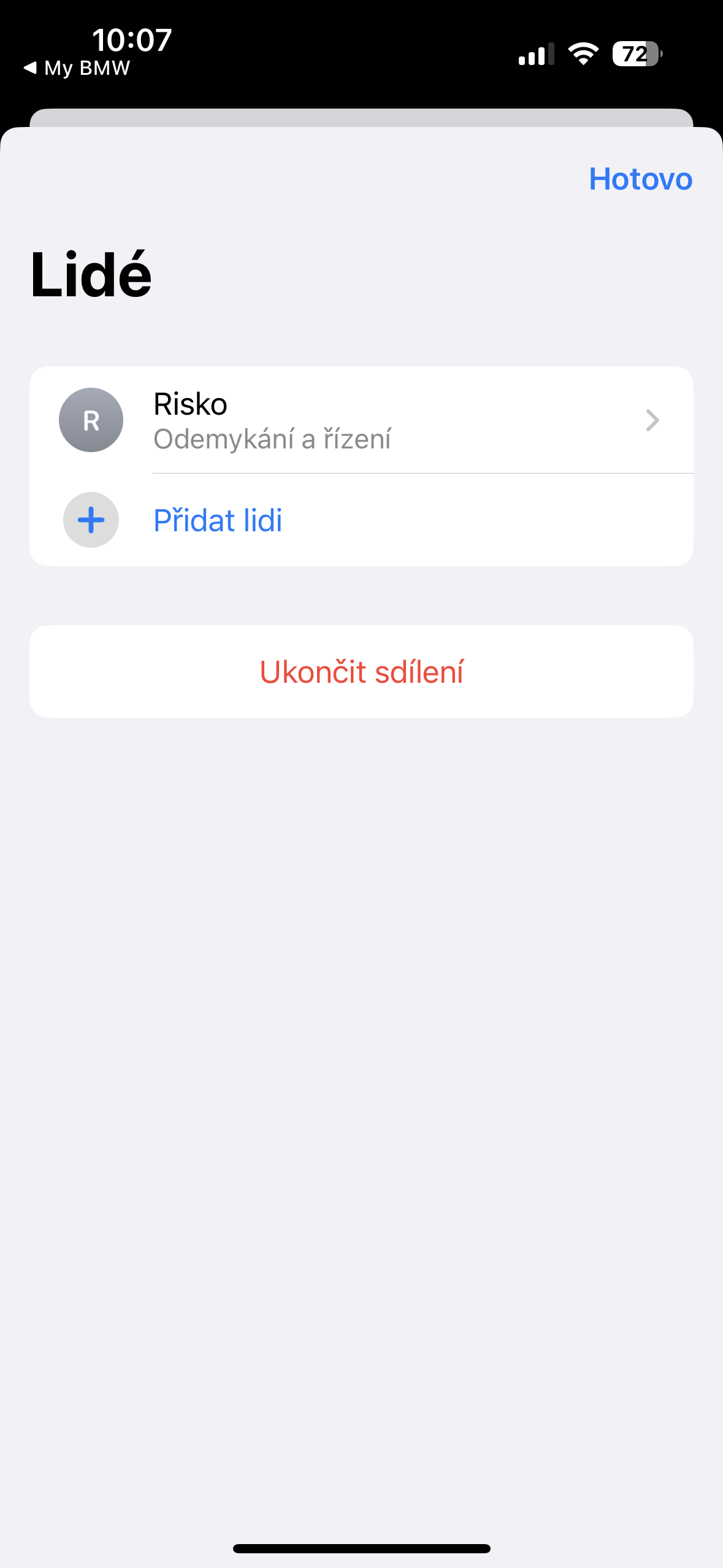 bmw digital key sharing