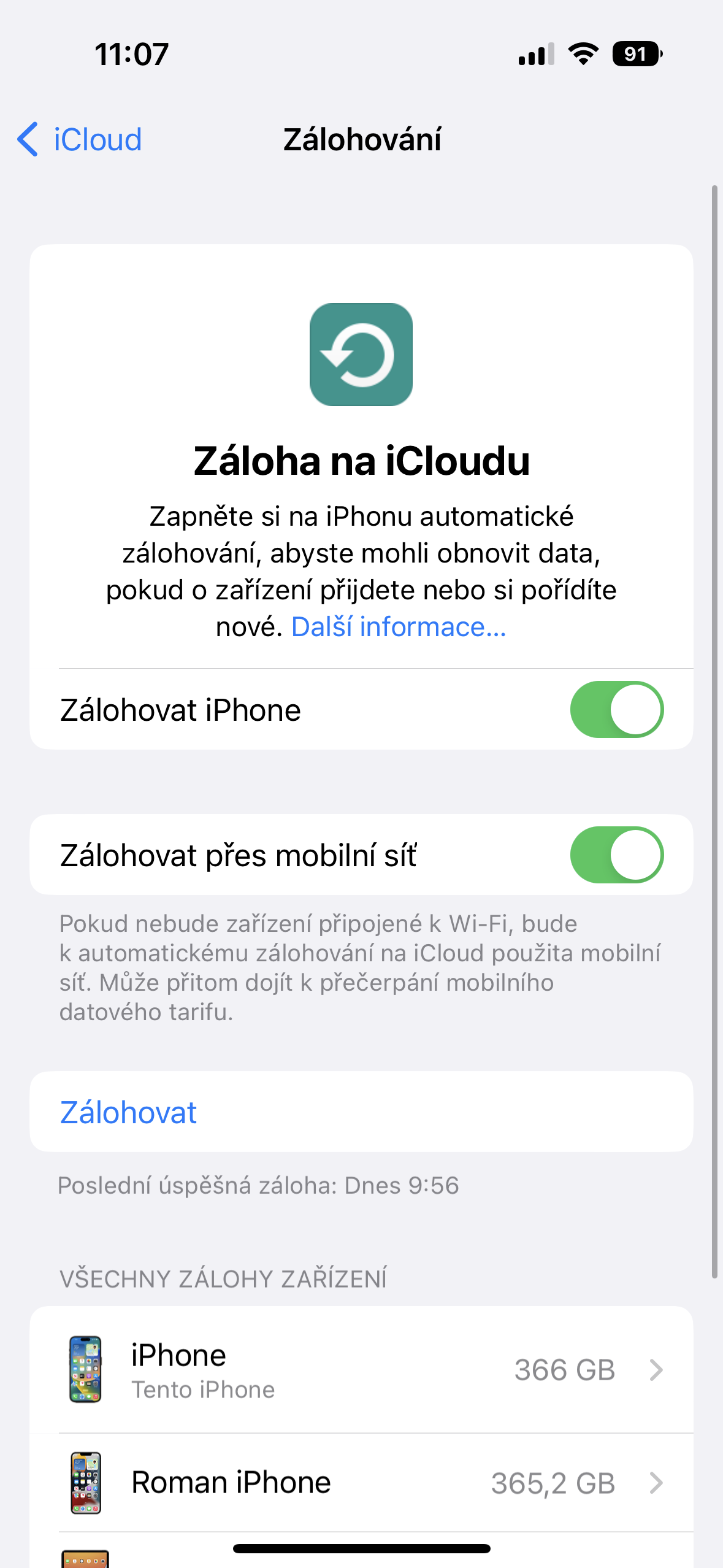 icloud backup options