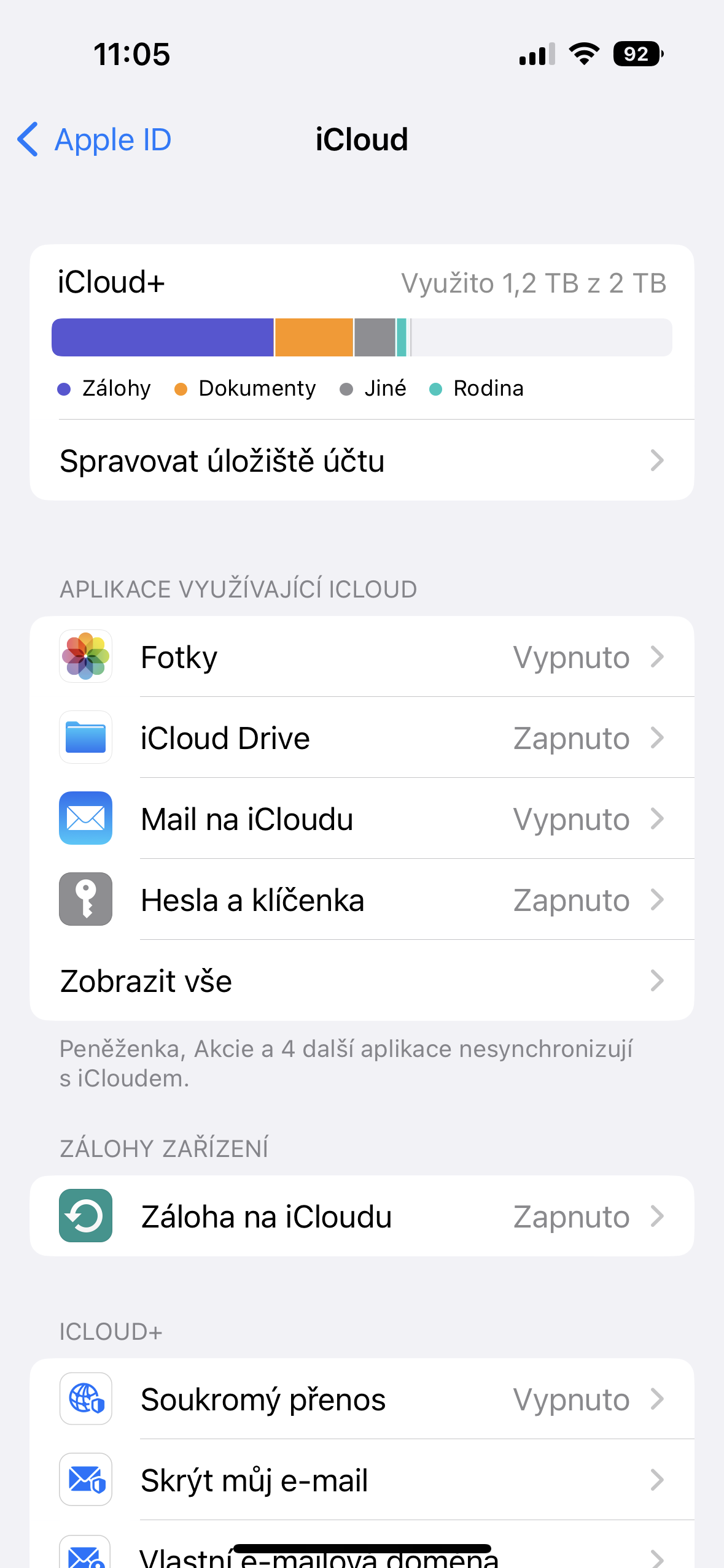 icloud storage management