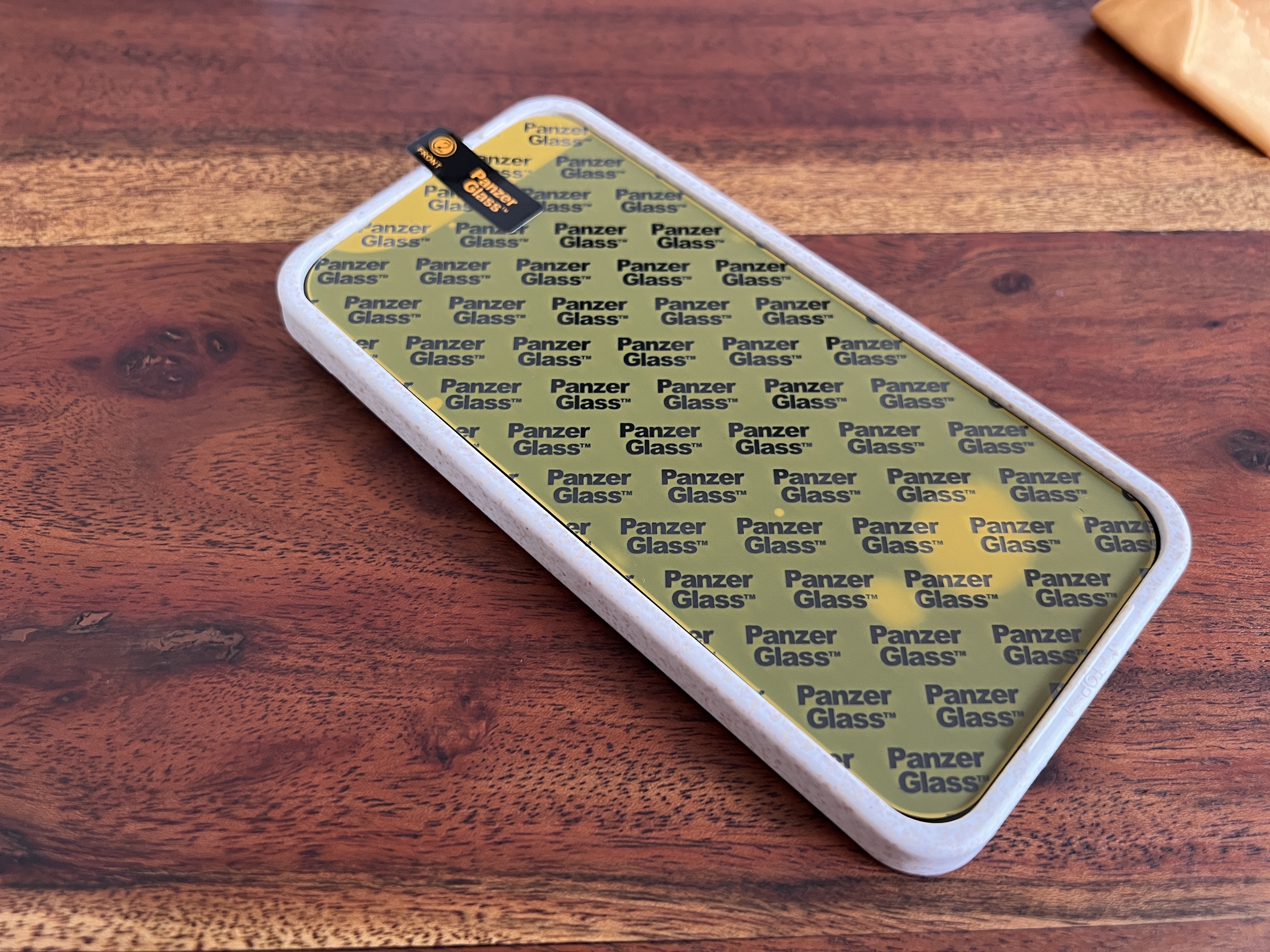 panzer glass on iphone