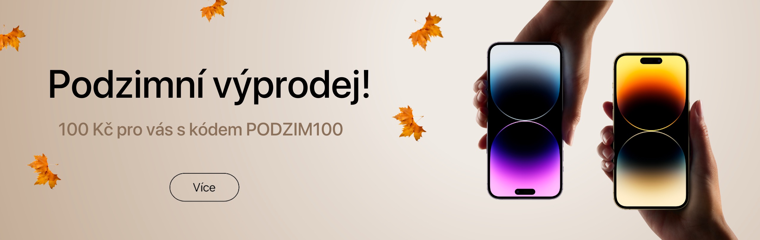 Podzimní výprodej na iPhoneMarket.cz