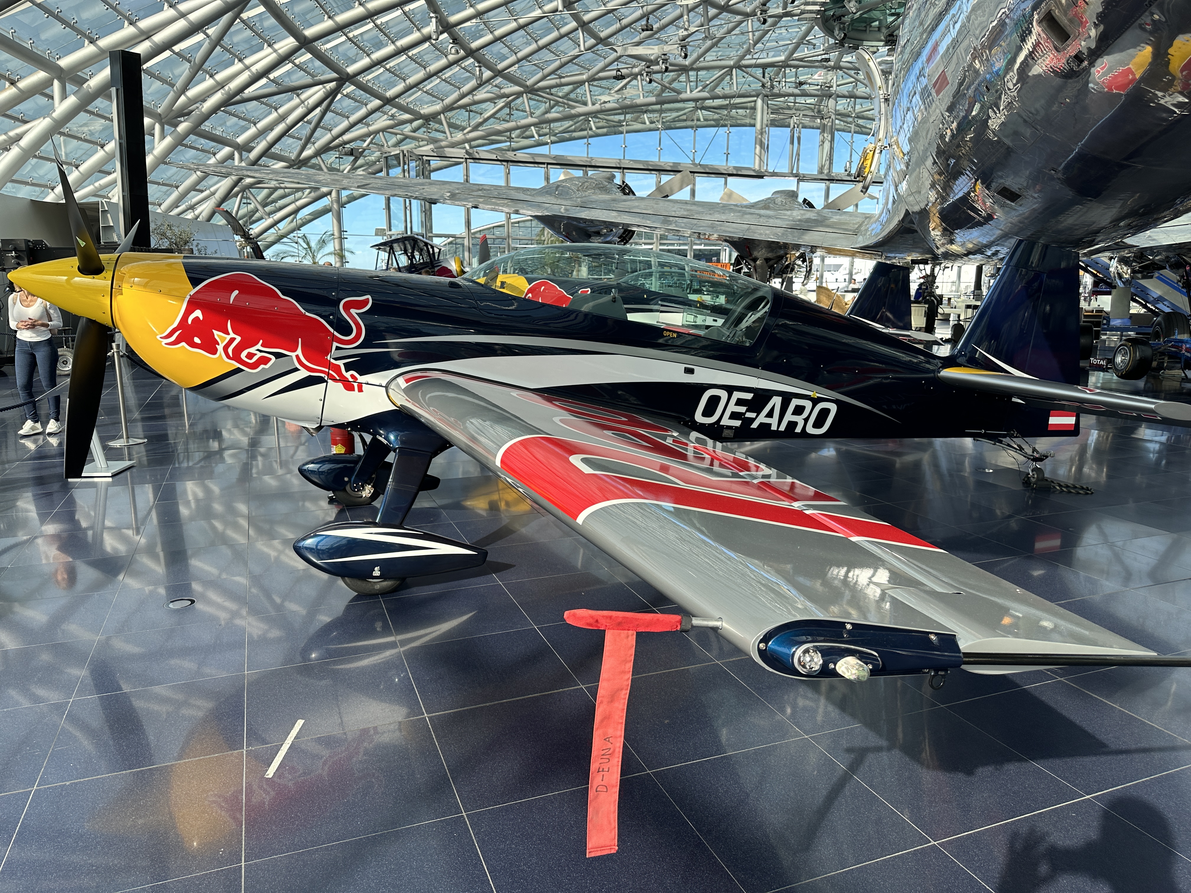 red bull stunt plane